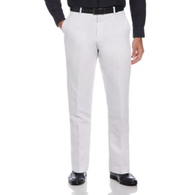 Perry Ellis Men's Portfolio Very Slim Solid Tech Pant, Ink, 36x29