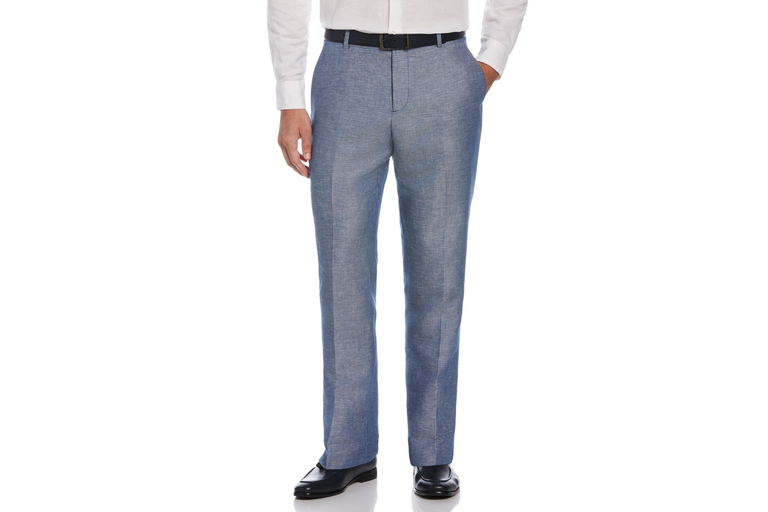Modern Fit Linen Blend Dress Pant