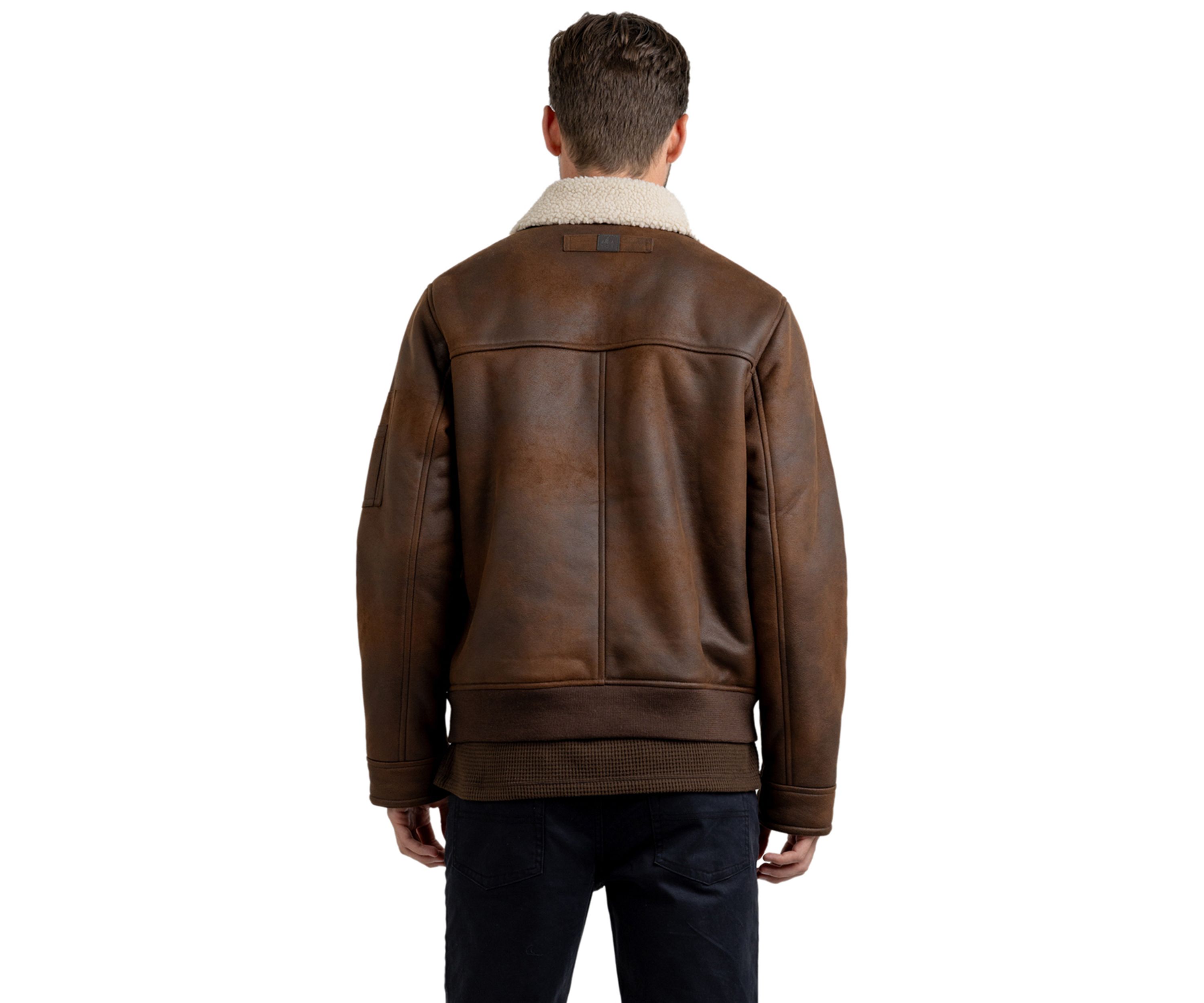 Rainforest Nubuck Sherpa Lined Jacket