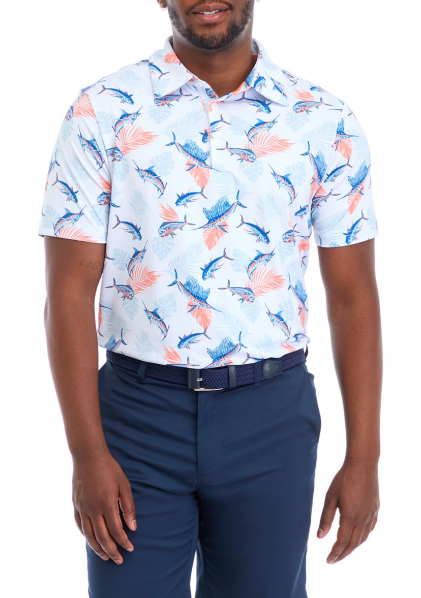 Mens Tropical Slam Polo Shirt