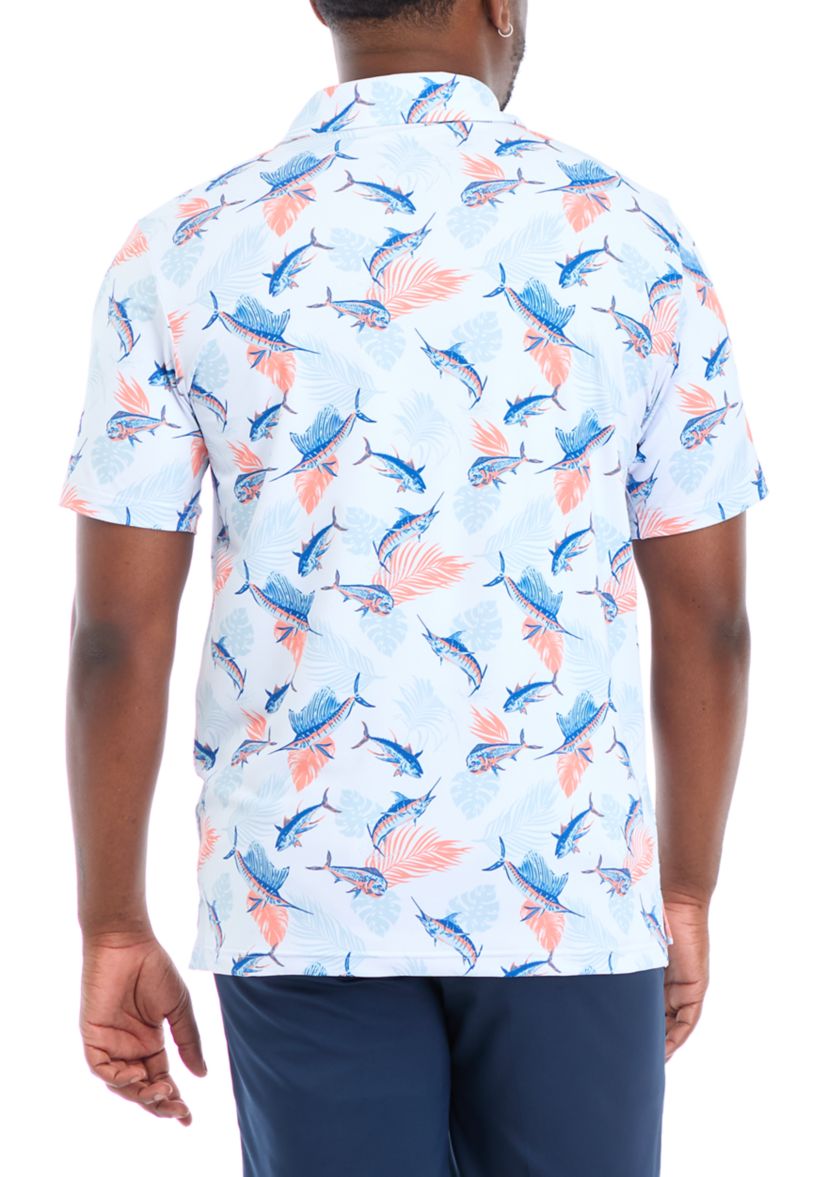 Mens Tropical Slam Polo Shirt