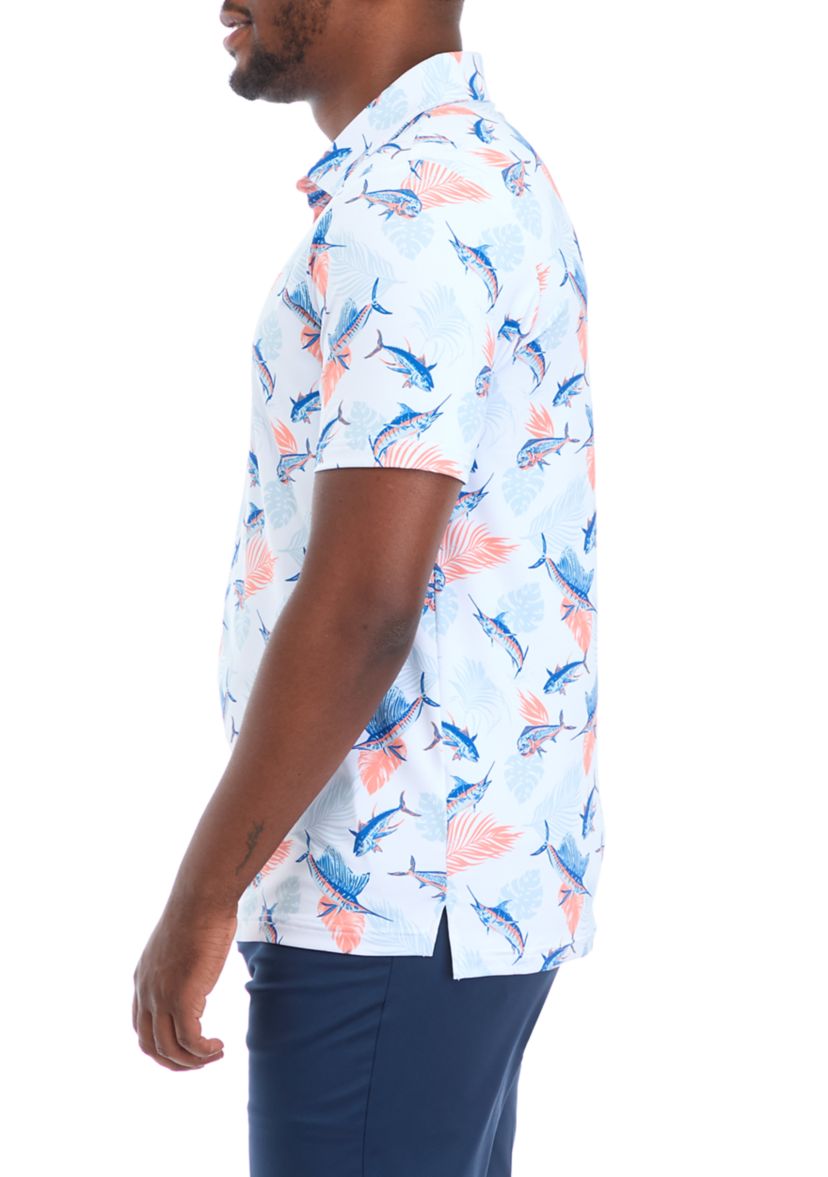 Mens Tropical Slam Polo Shirt