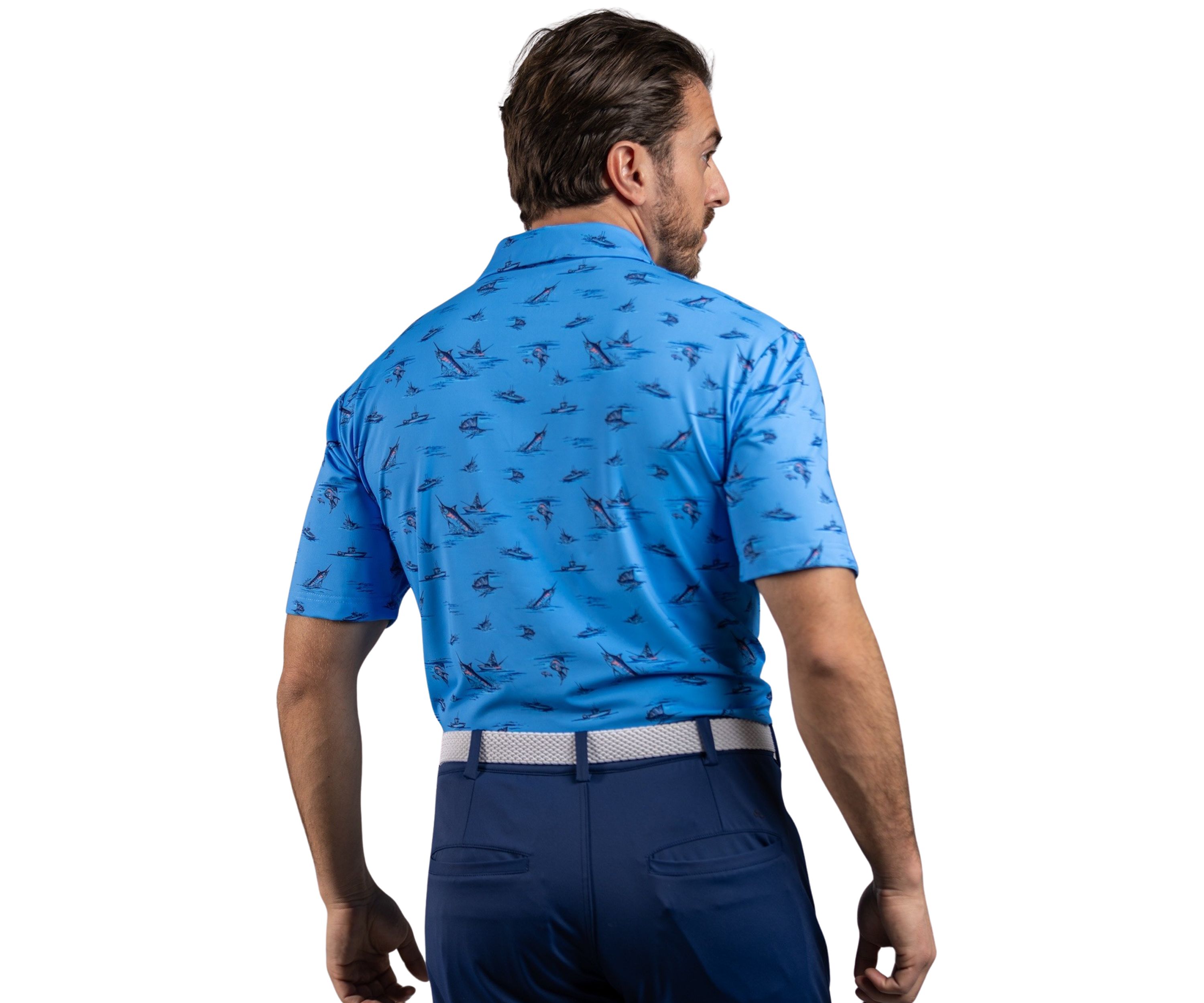 Mens Biting Polo Shirt