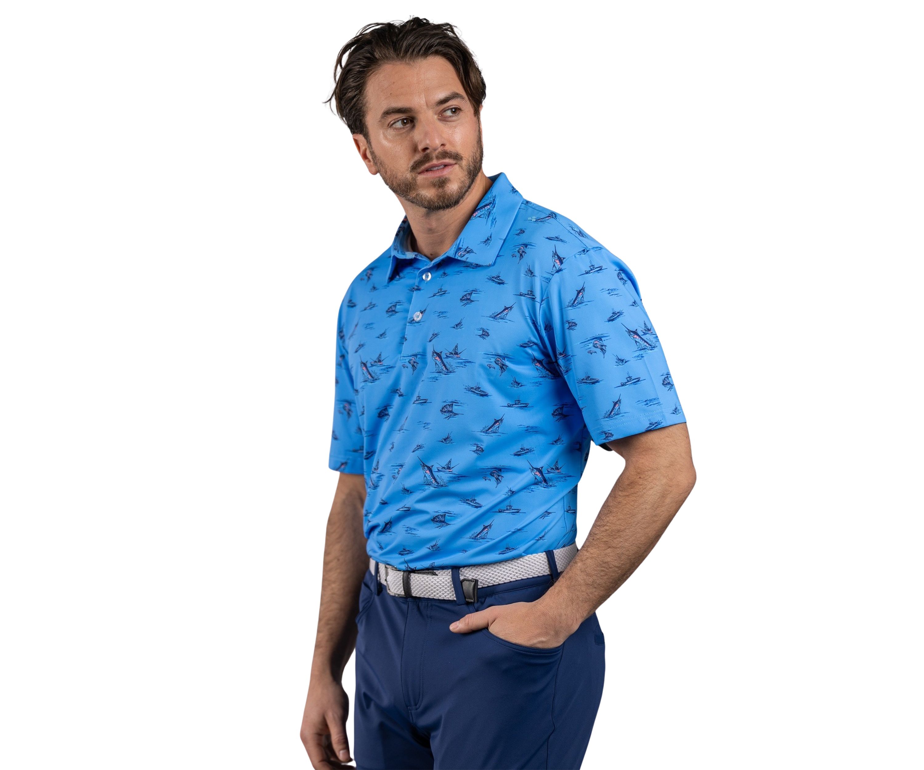 Mens Biting Polo Shirt