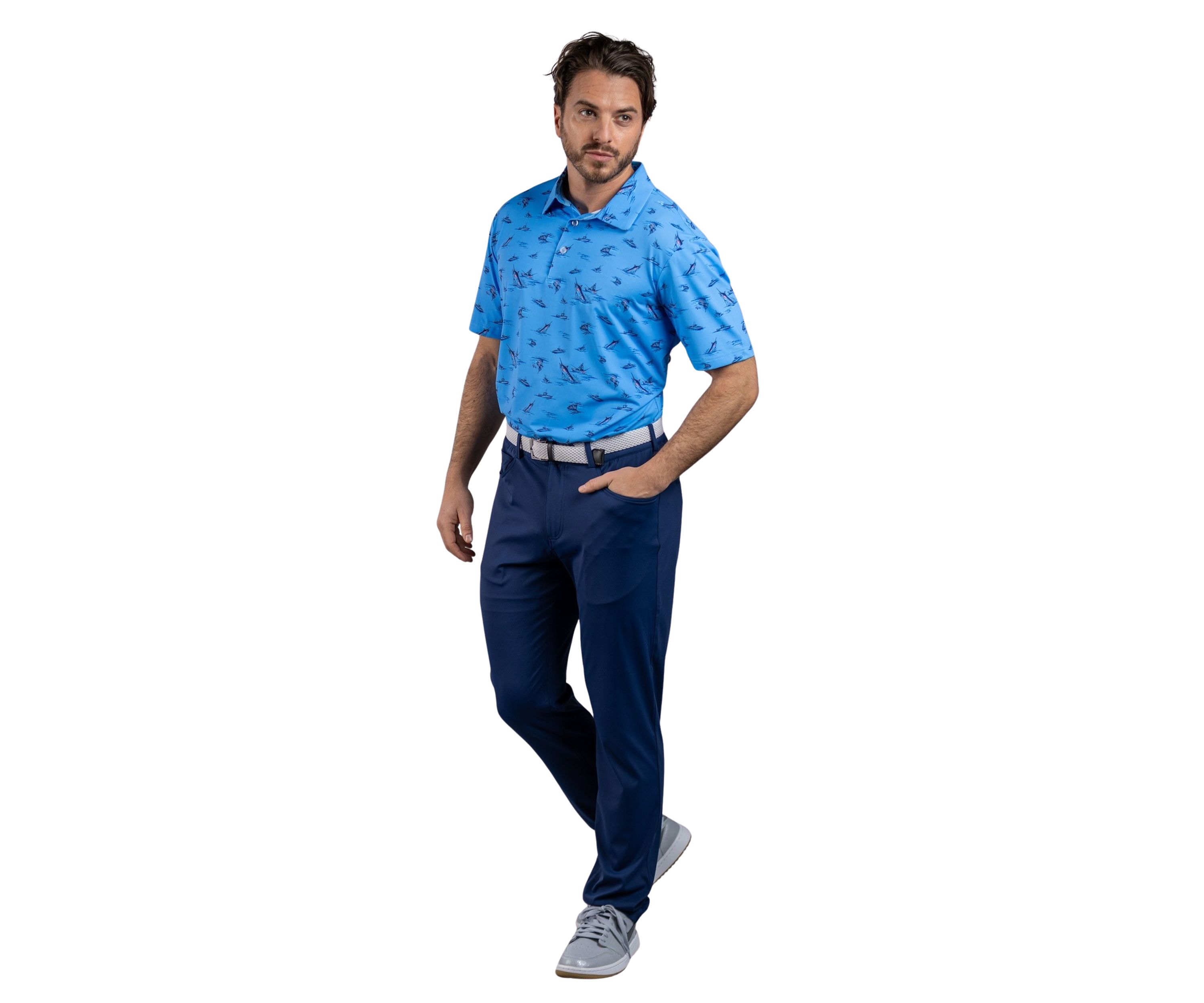 Mens Biting Polo Shirt