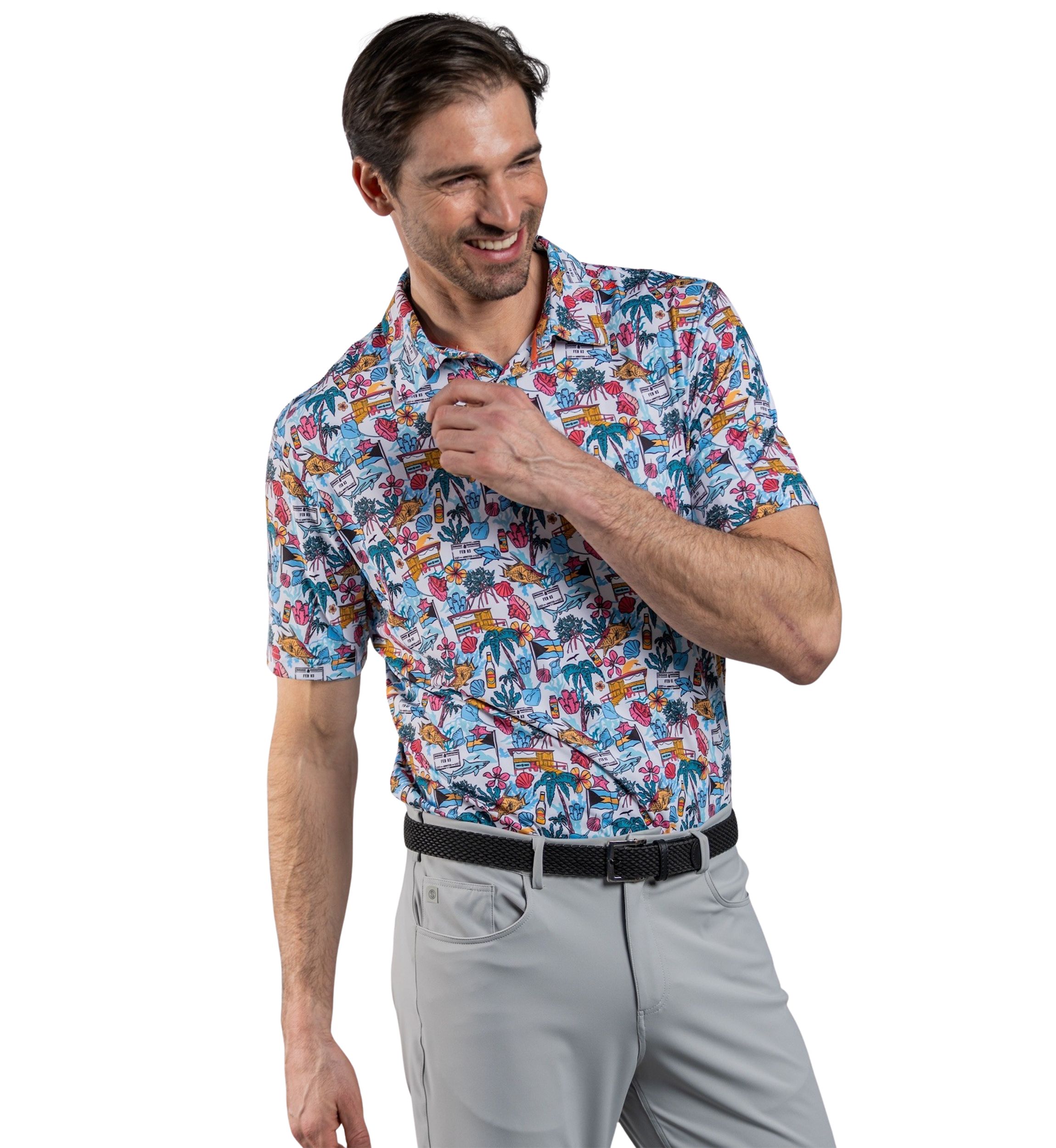 Mens Bahamas Bound Polo Shirt