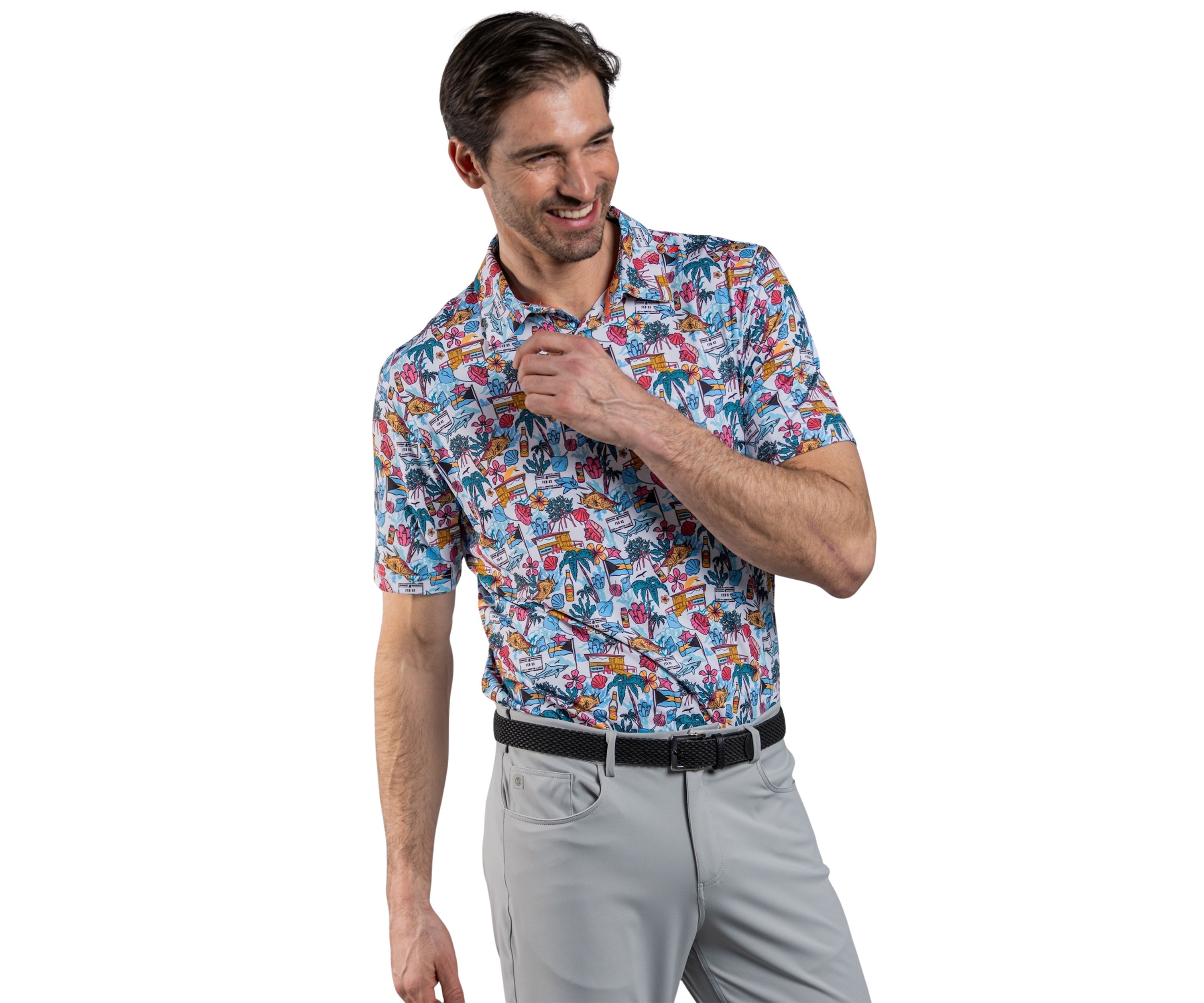 Mens Bahamas Bound Polo Shirt