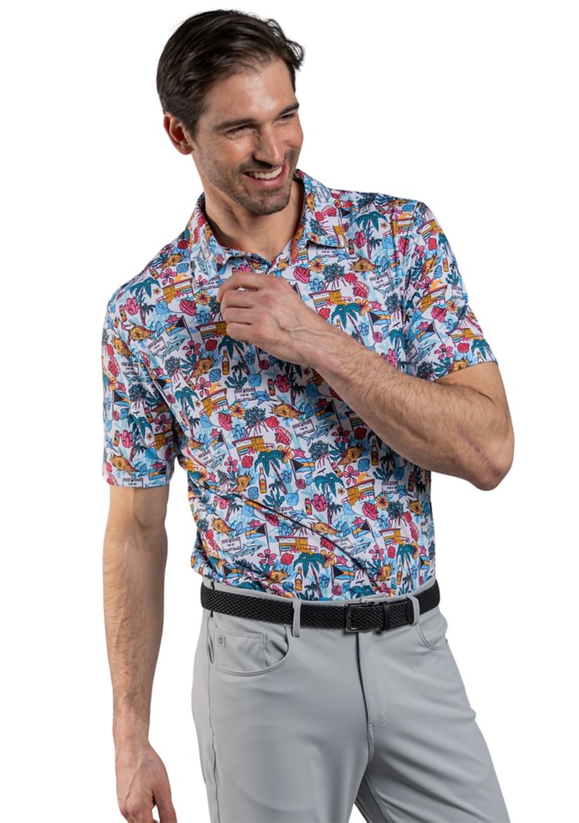 Mens Bahamas Bound Polo Shirt