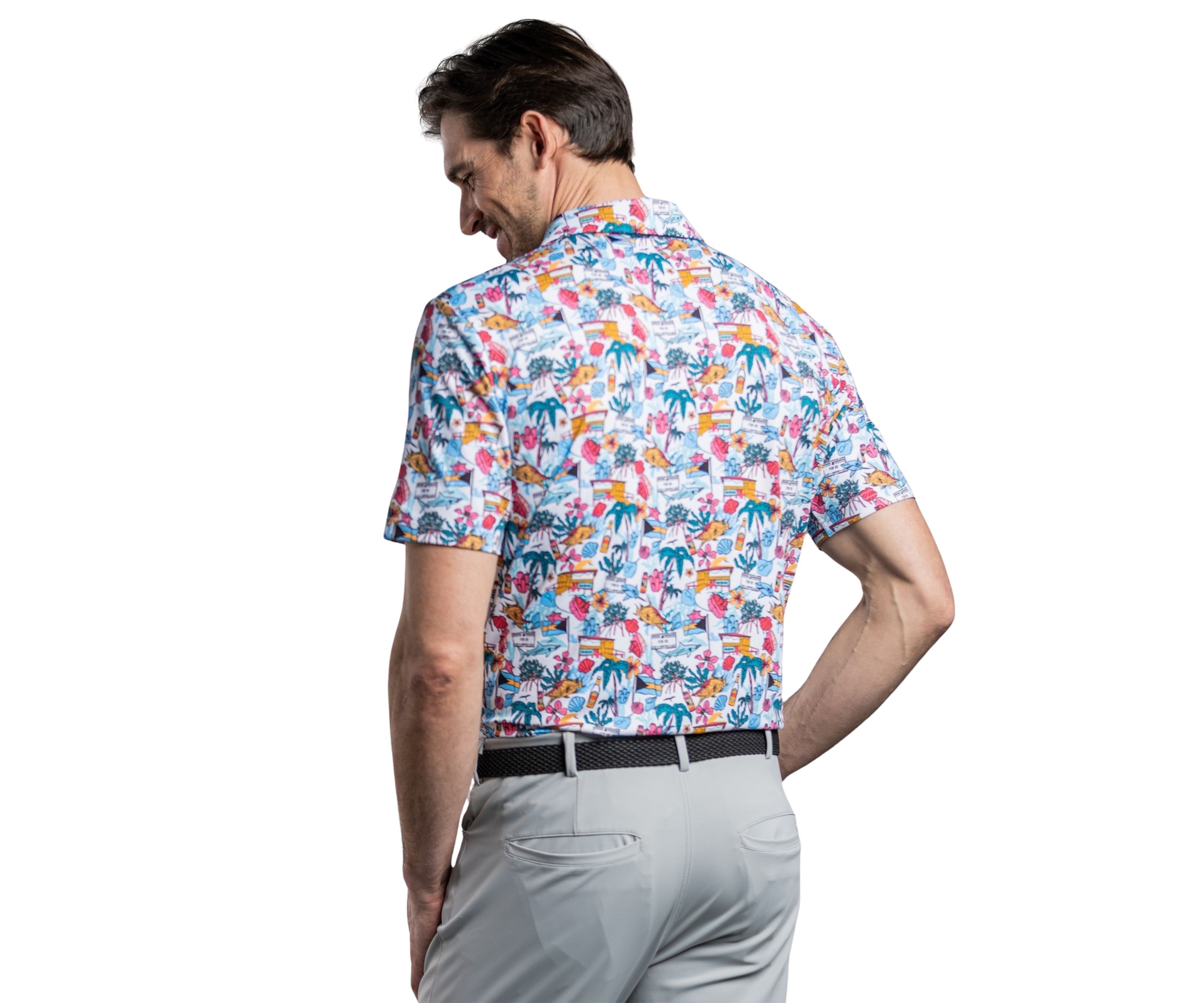 Mens Bahamas Bound Polo Shirt