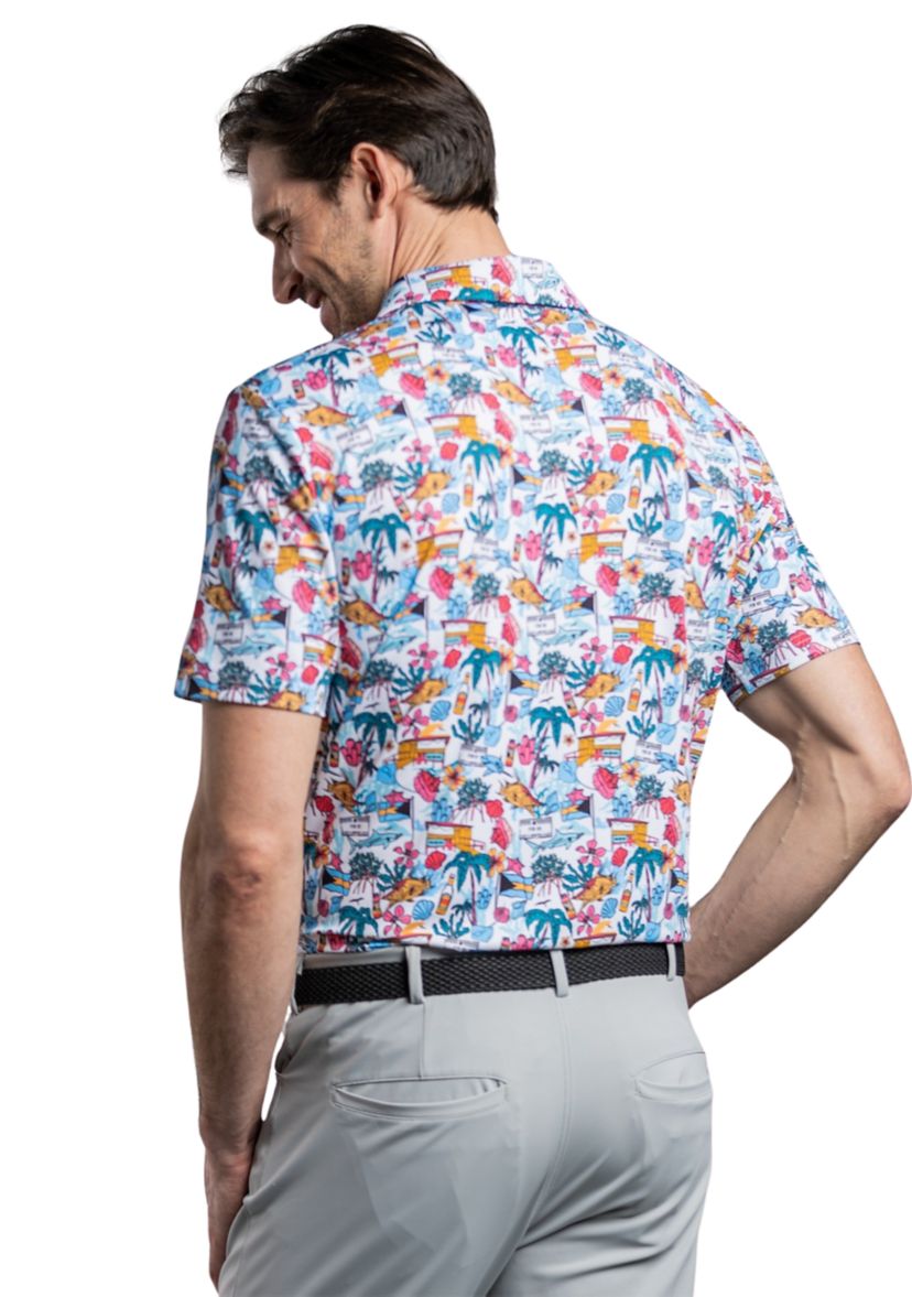 Mens Bahamas Bound Polo Shirt