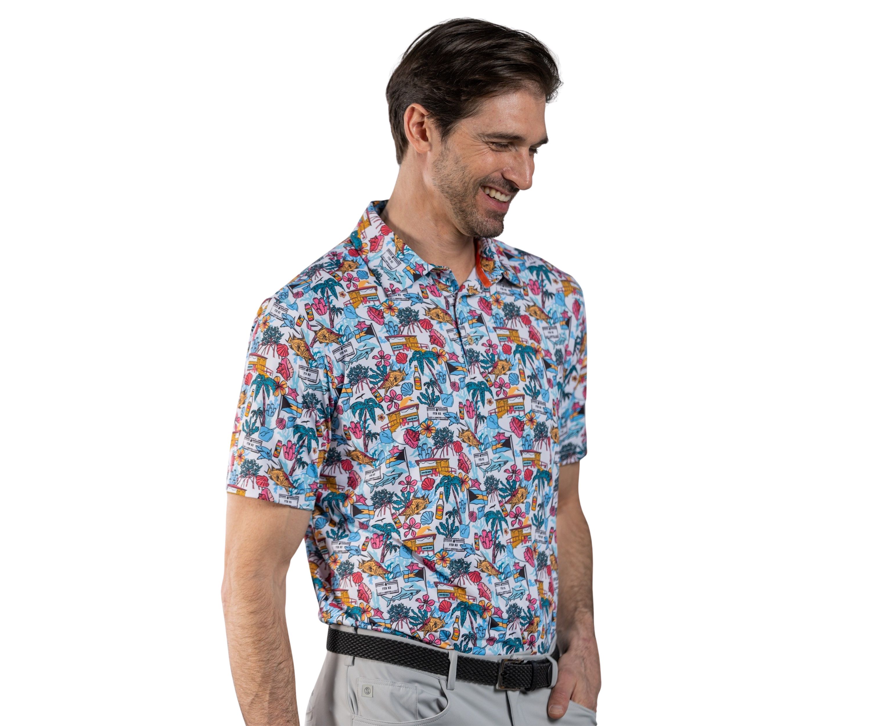 Mens Bahamas Bound Polo Shirt