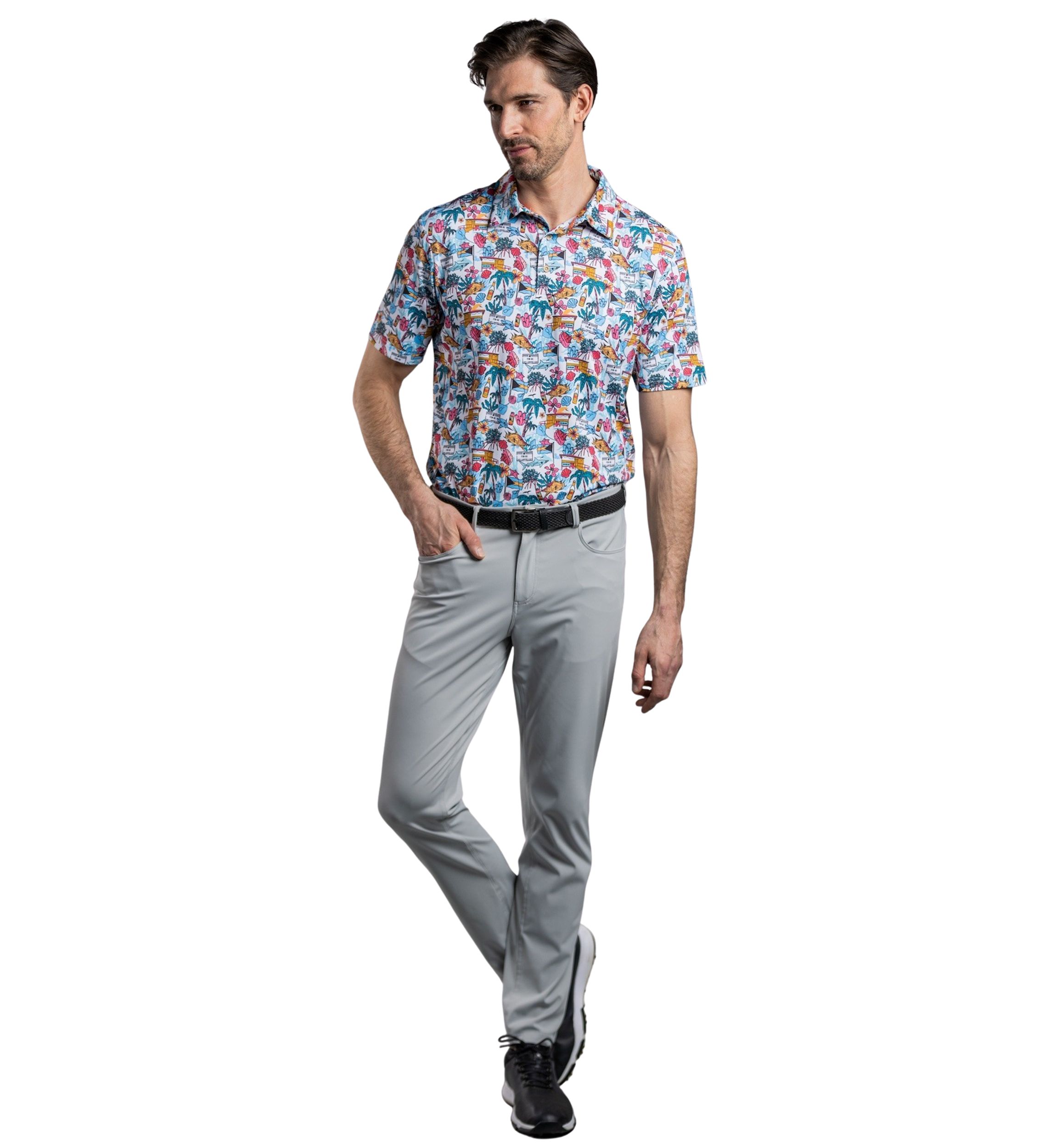 Mens Bahamas Bound Polo Shirt