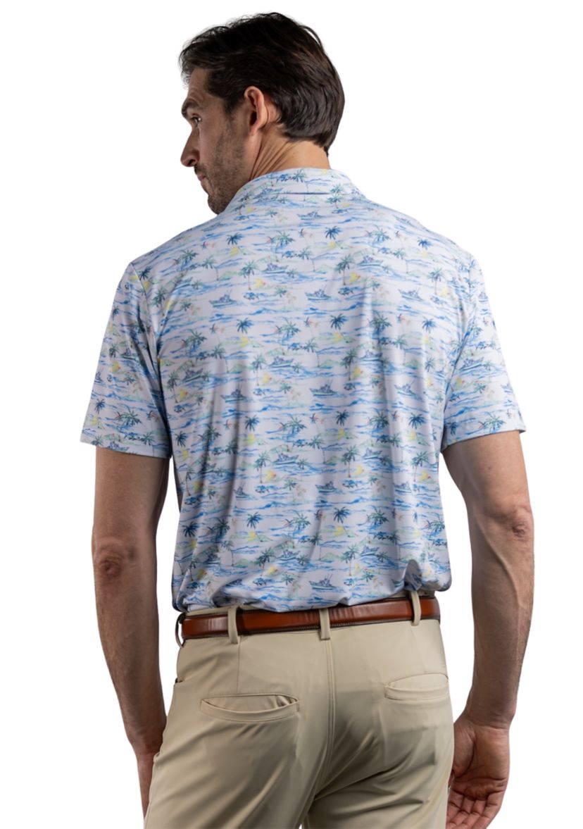 Mens Tuna Grounds Polo Shirt