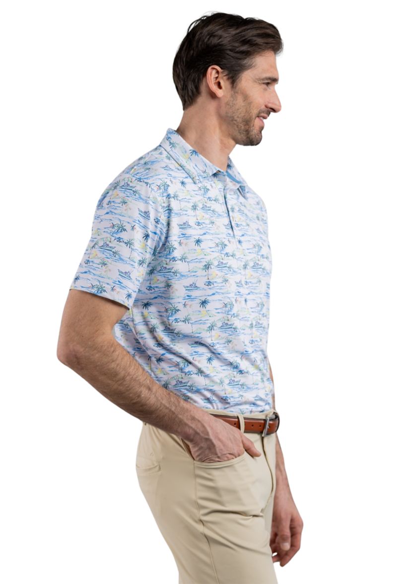 Mens Tuna Grounds Polo Shirt