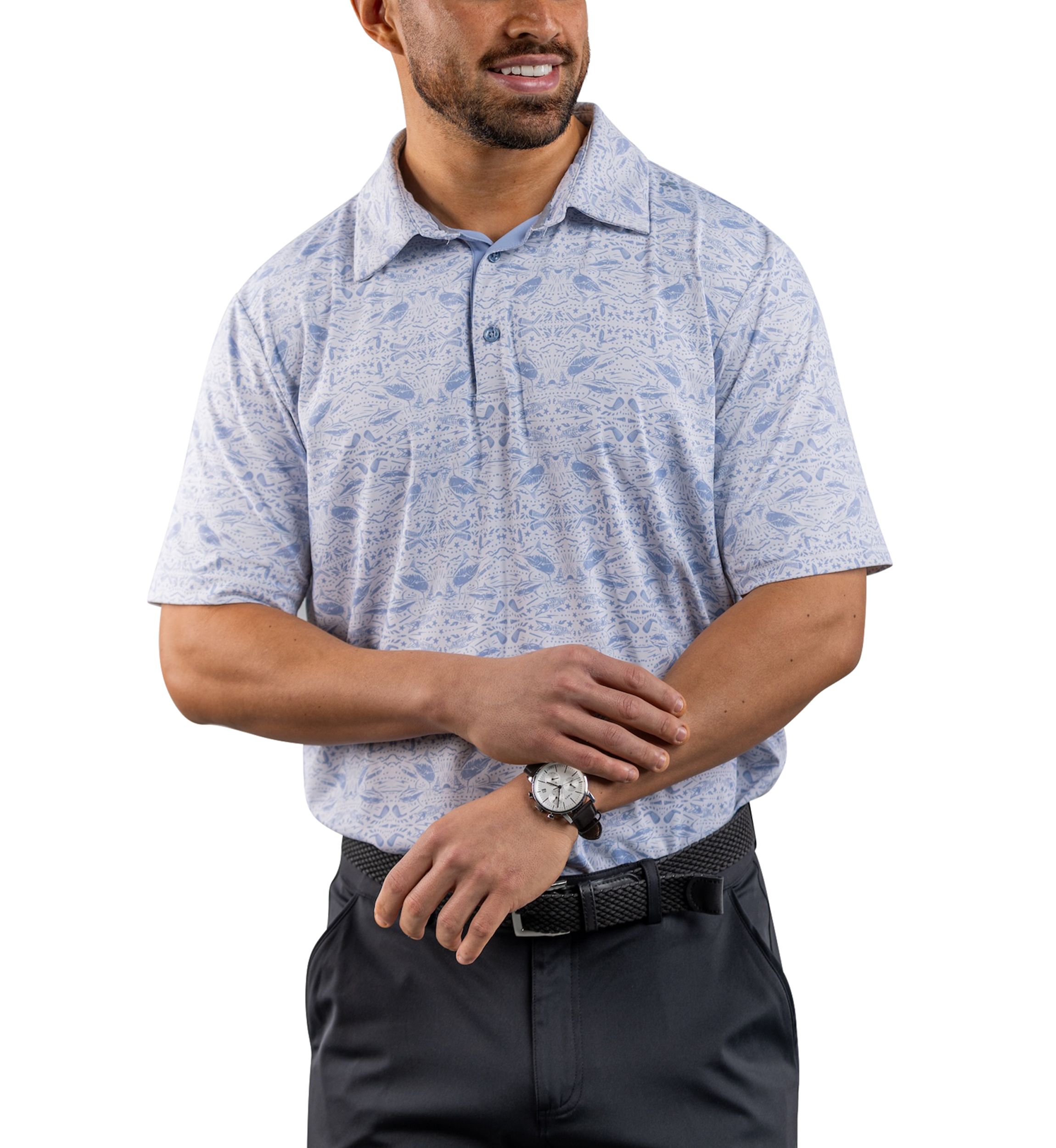 Mens Birdie Slam Polo Shirt