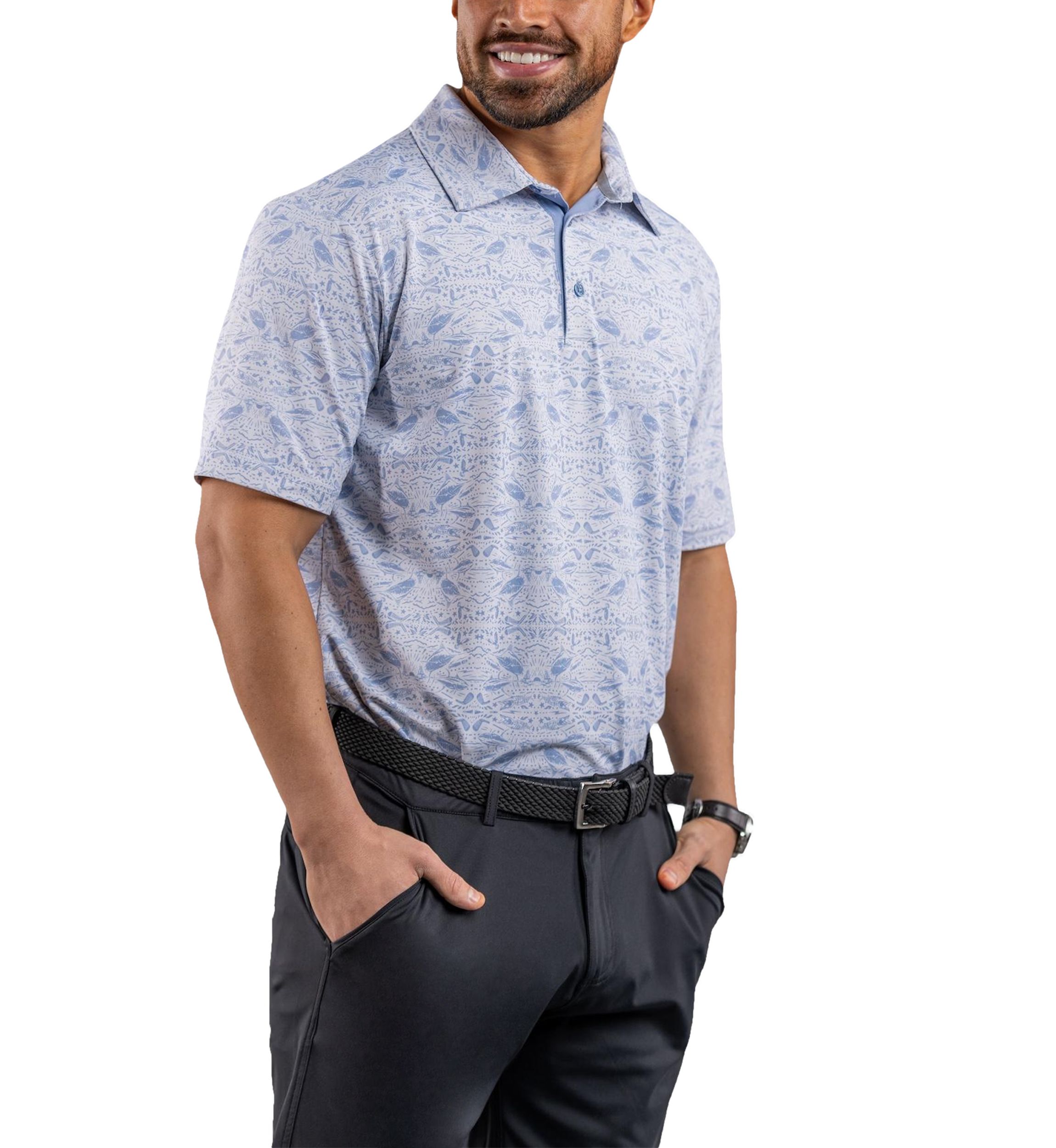 Mens Birdie Slam Polo Shirt