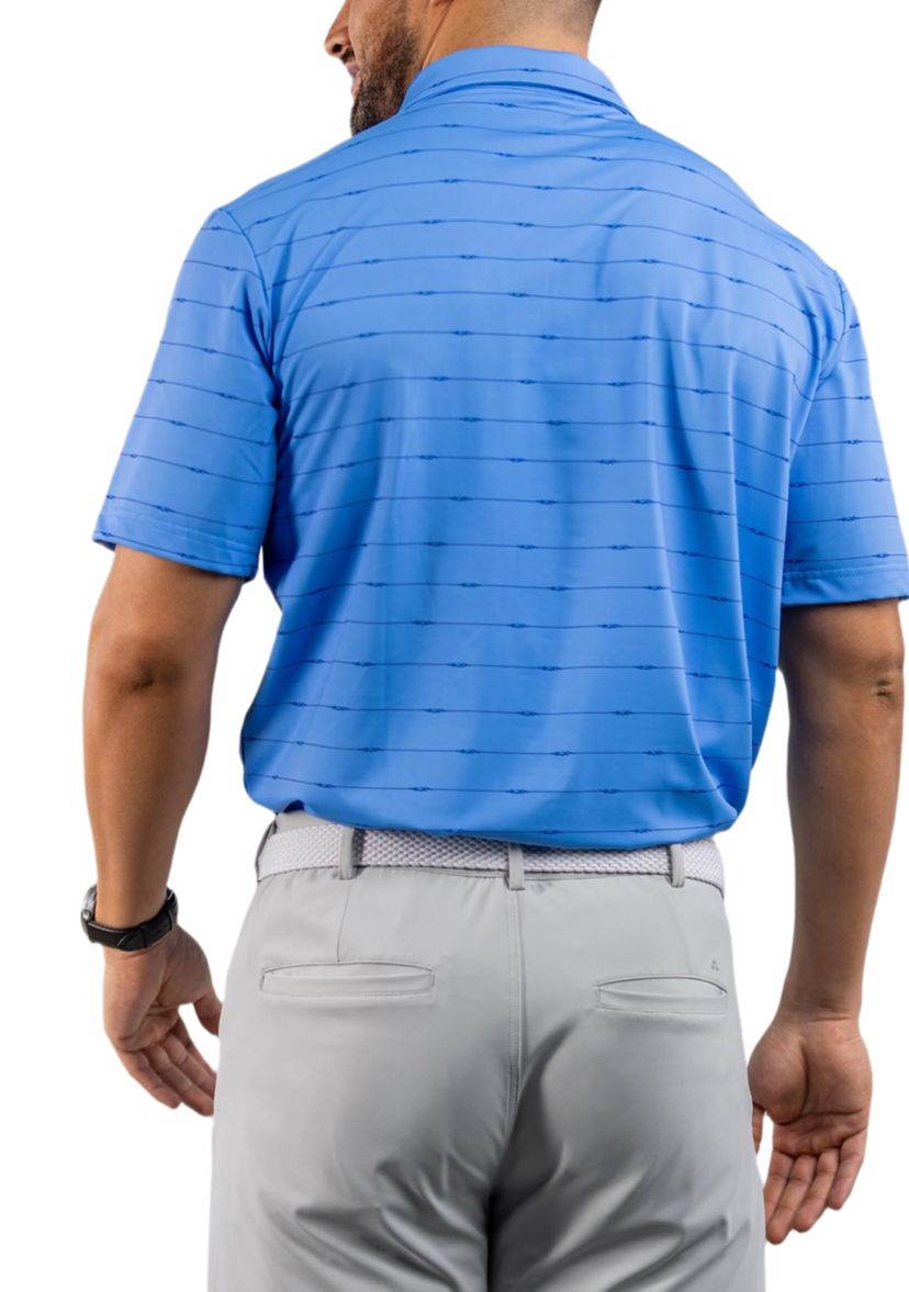 Mens Rigging Stripe Polo Shirt