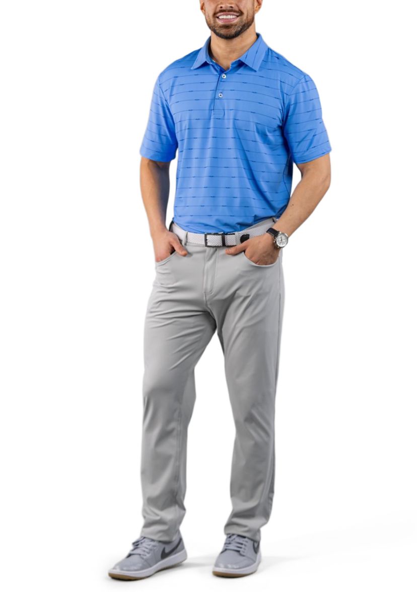 Mens Rigging Stripe Polo Shirt