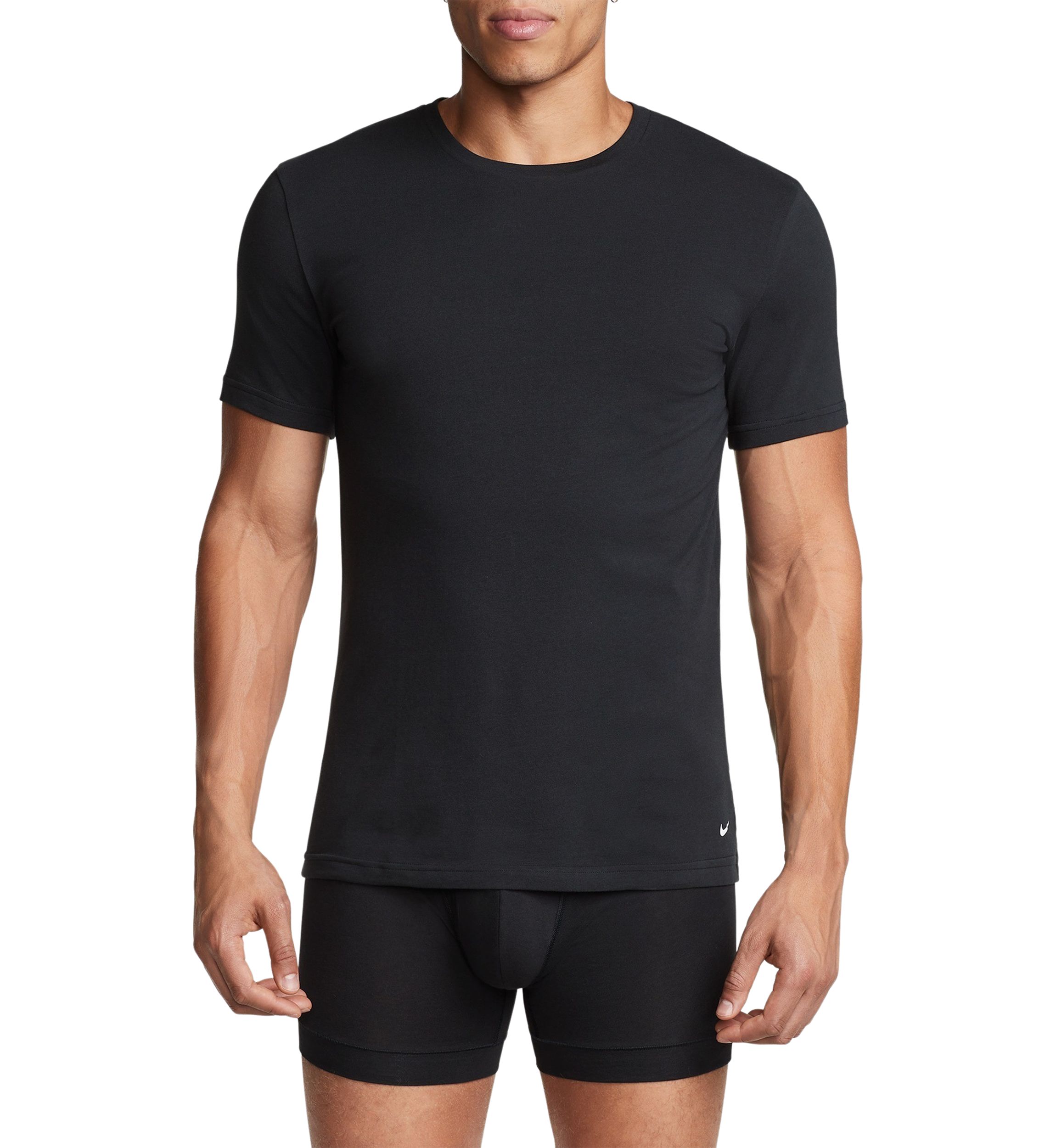 Crew Neck Undershirts - 2 Pack