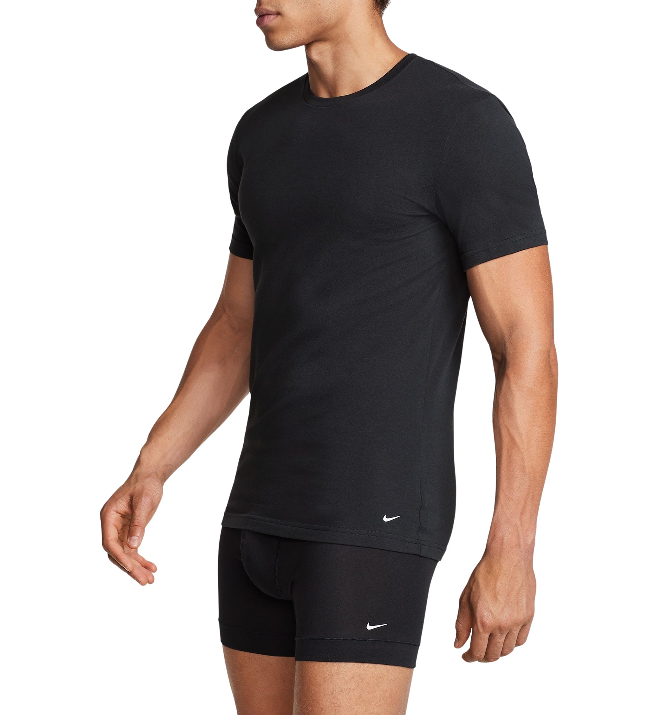 Crew Neck Undershirts - 2 Pack