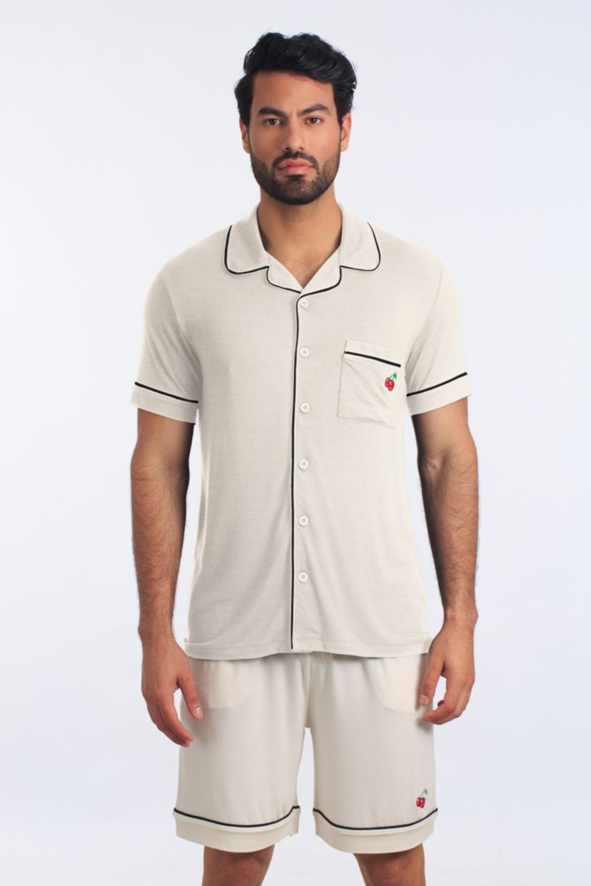 Pj Boyfriend Set (Ss Shirt + Short)