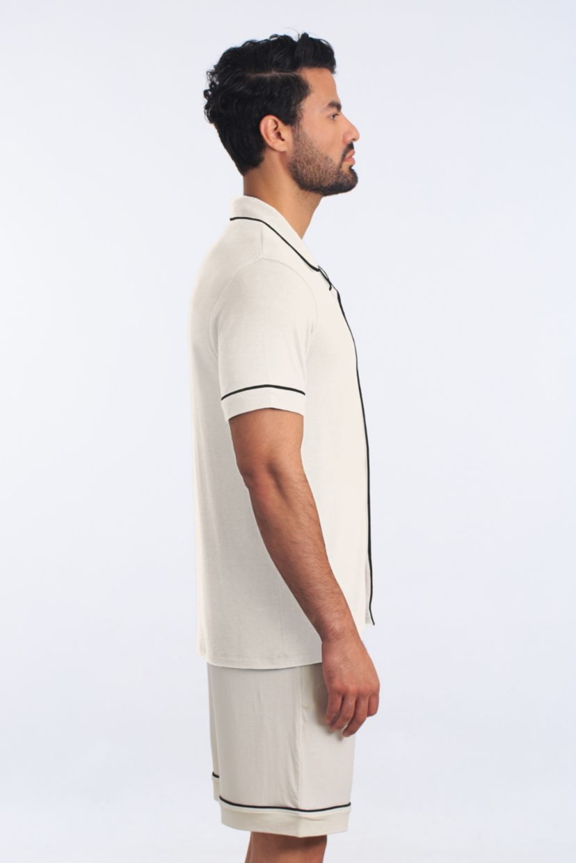 Pj Boyfriend Set (Ss Shirt + Short)