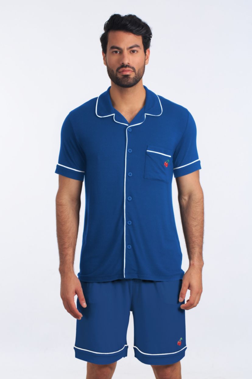 Pj Boyfriend Set (Ss Shirt + Short)