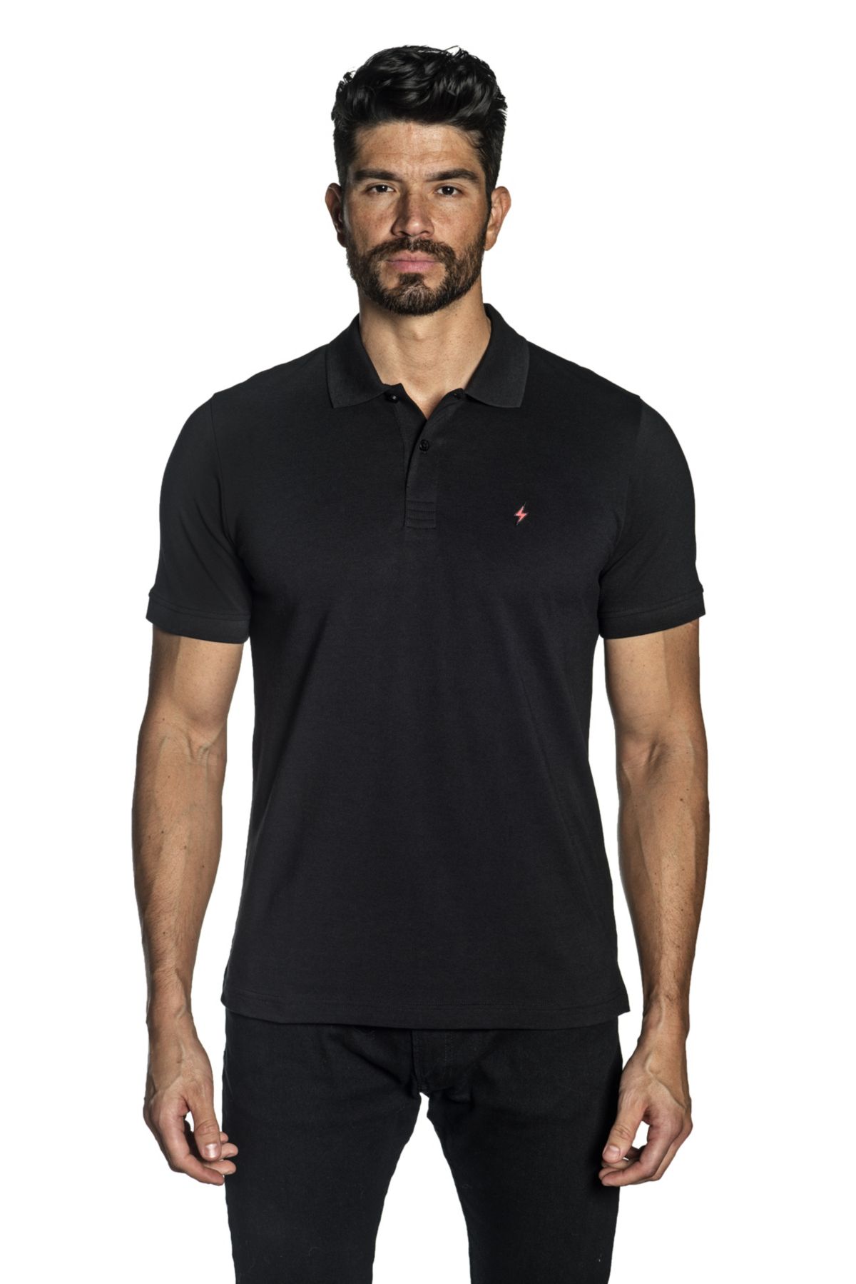 Mens Knit Polo