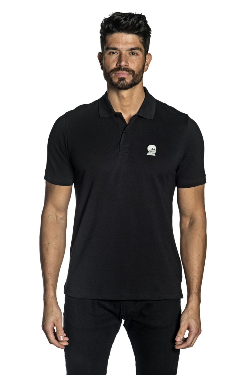 Mens Knit Polo