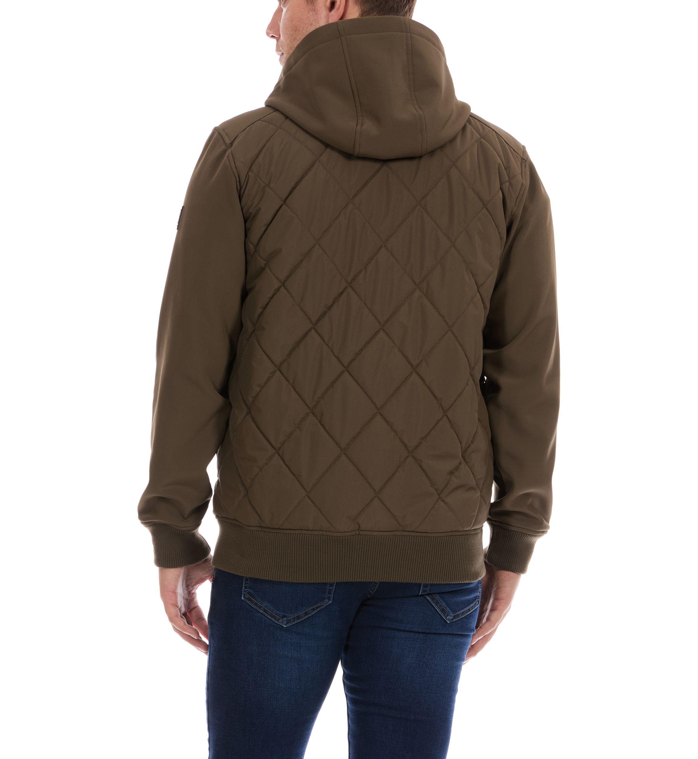 Quilted Bomber Jacket