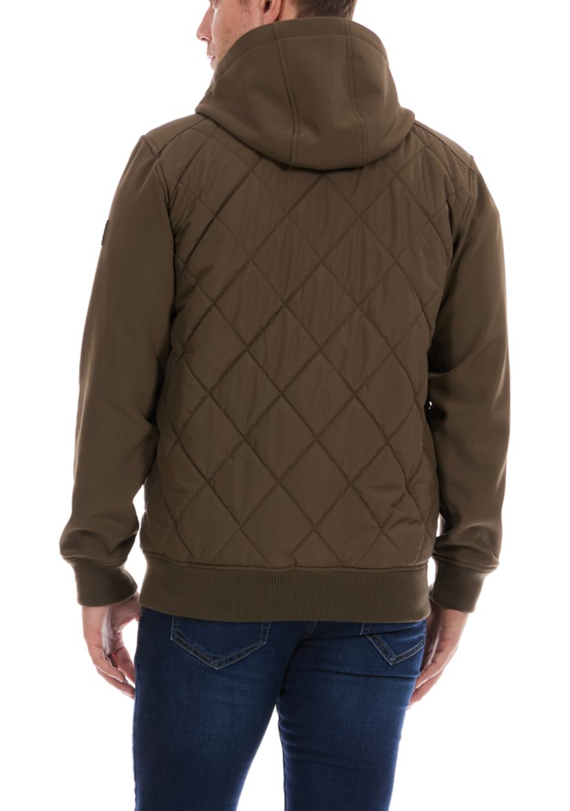 Quilted Bomber Jacket