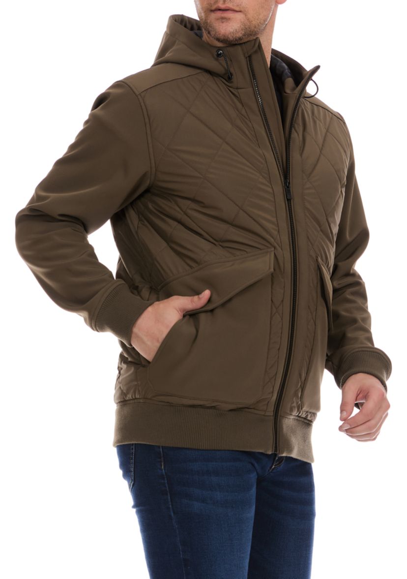 Quilted Bomber Jacket