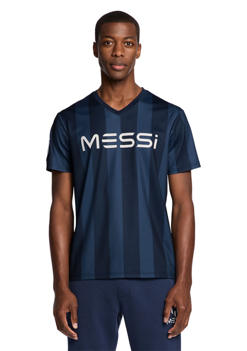 Mens V-Neck Graphic T-Shirt