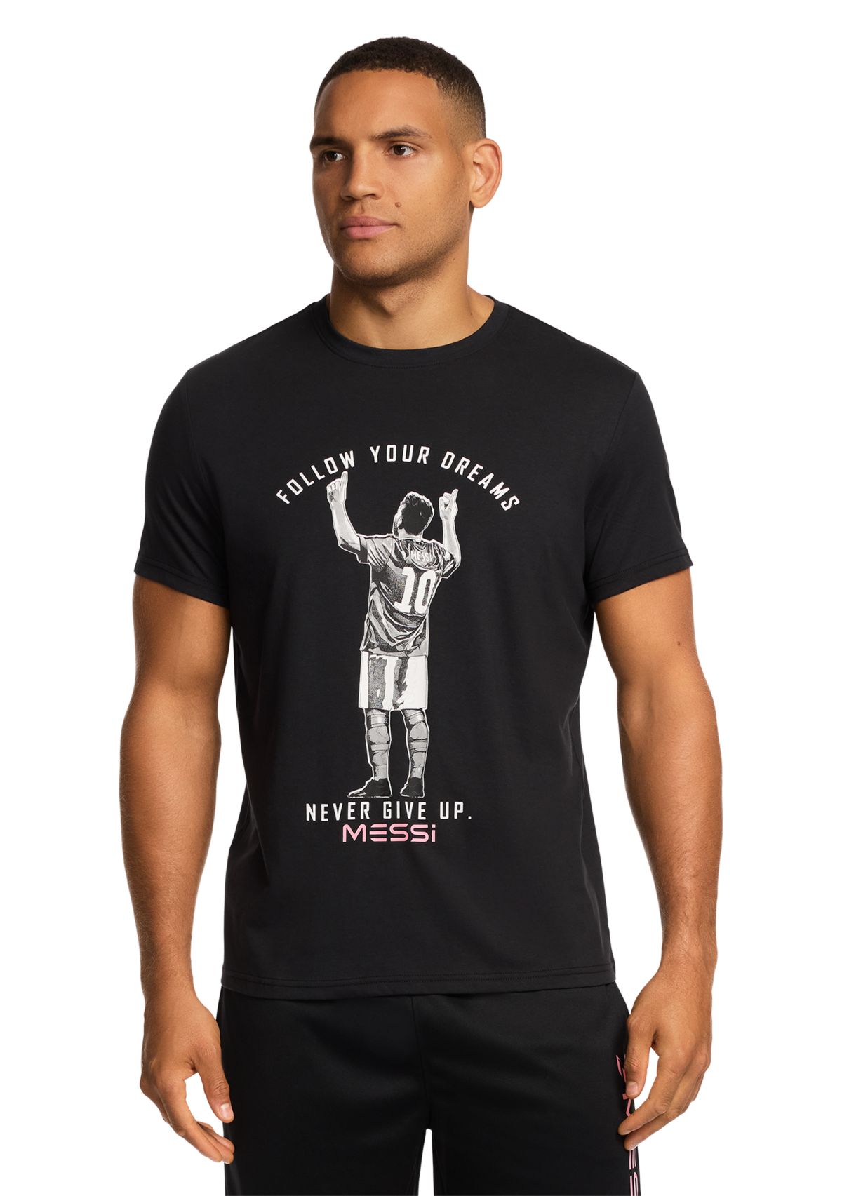 Mens Follow Your Dreams Graphic T-Shirt
