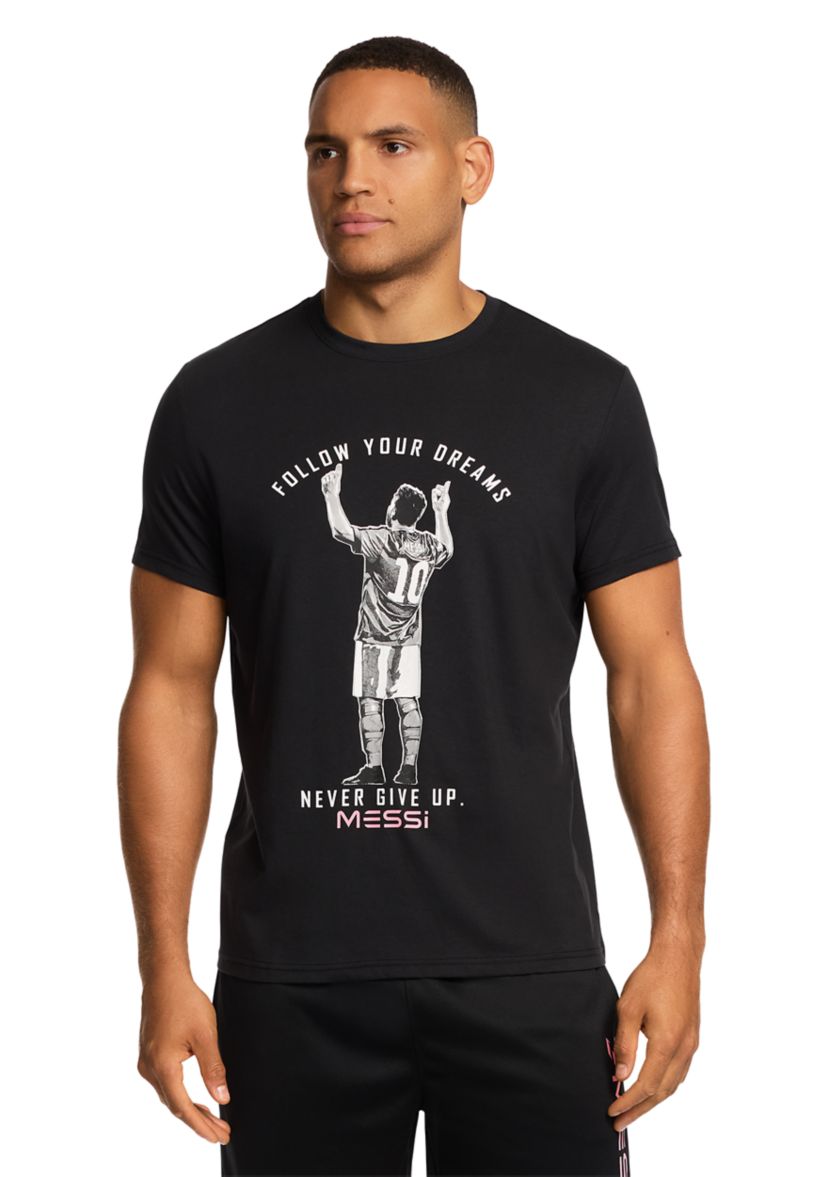 Mens Follow Your Dreams Graphic T-Shirt