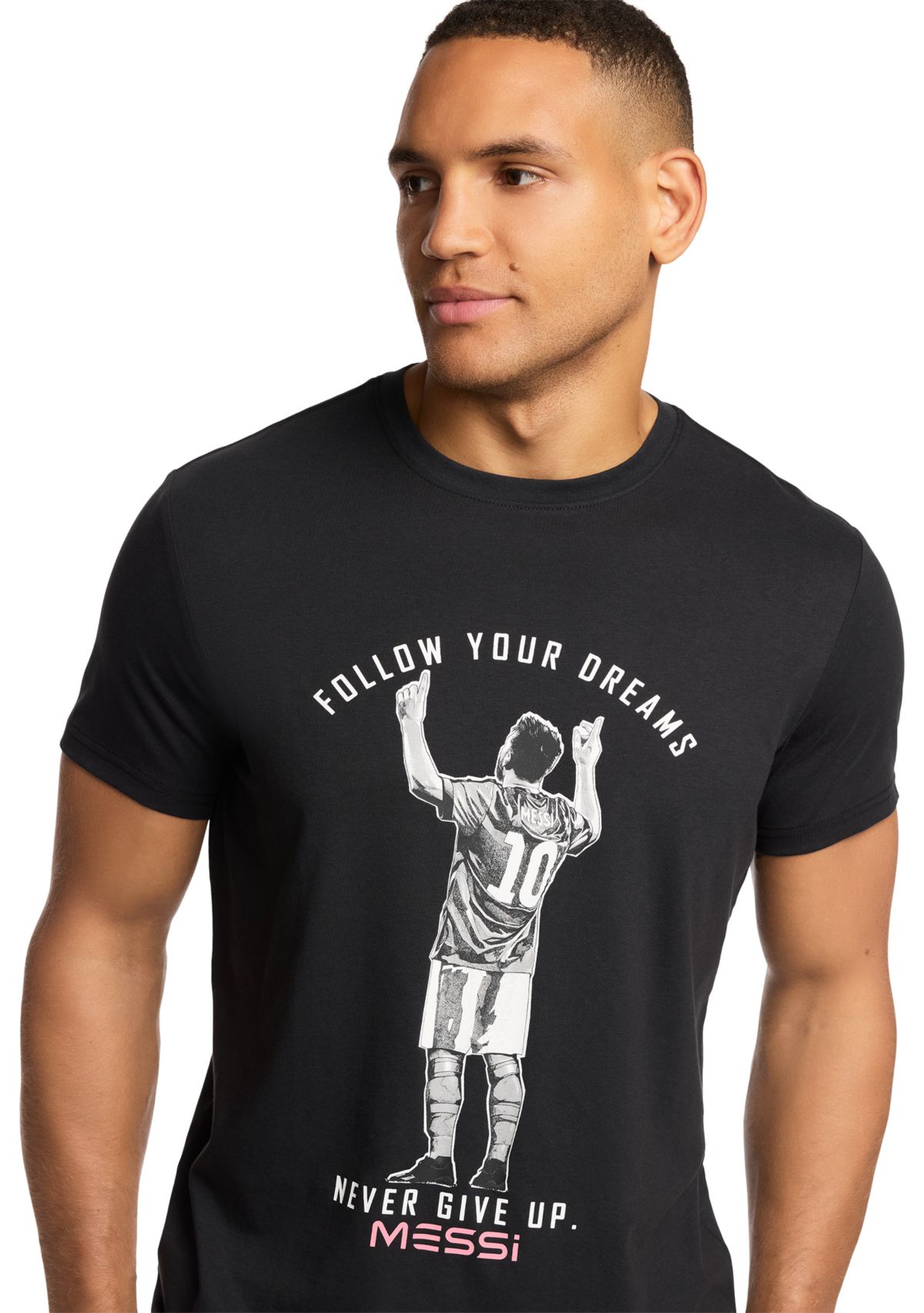 Mens Follow Your Dreams Graphic T-Shirt