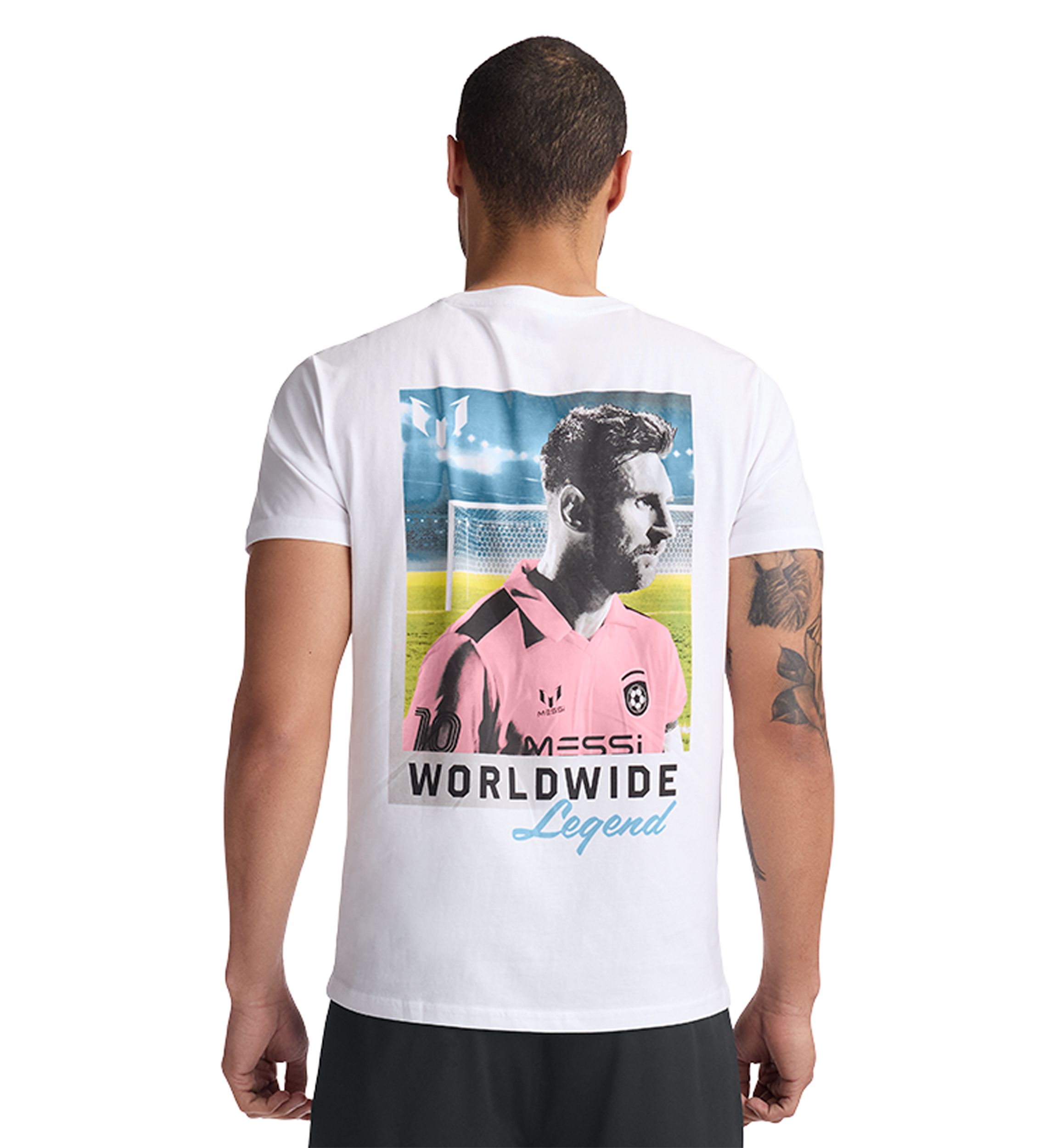 Mens Worldwide Legend Graphic T-Shirt 