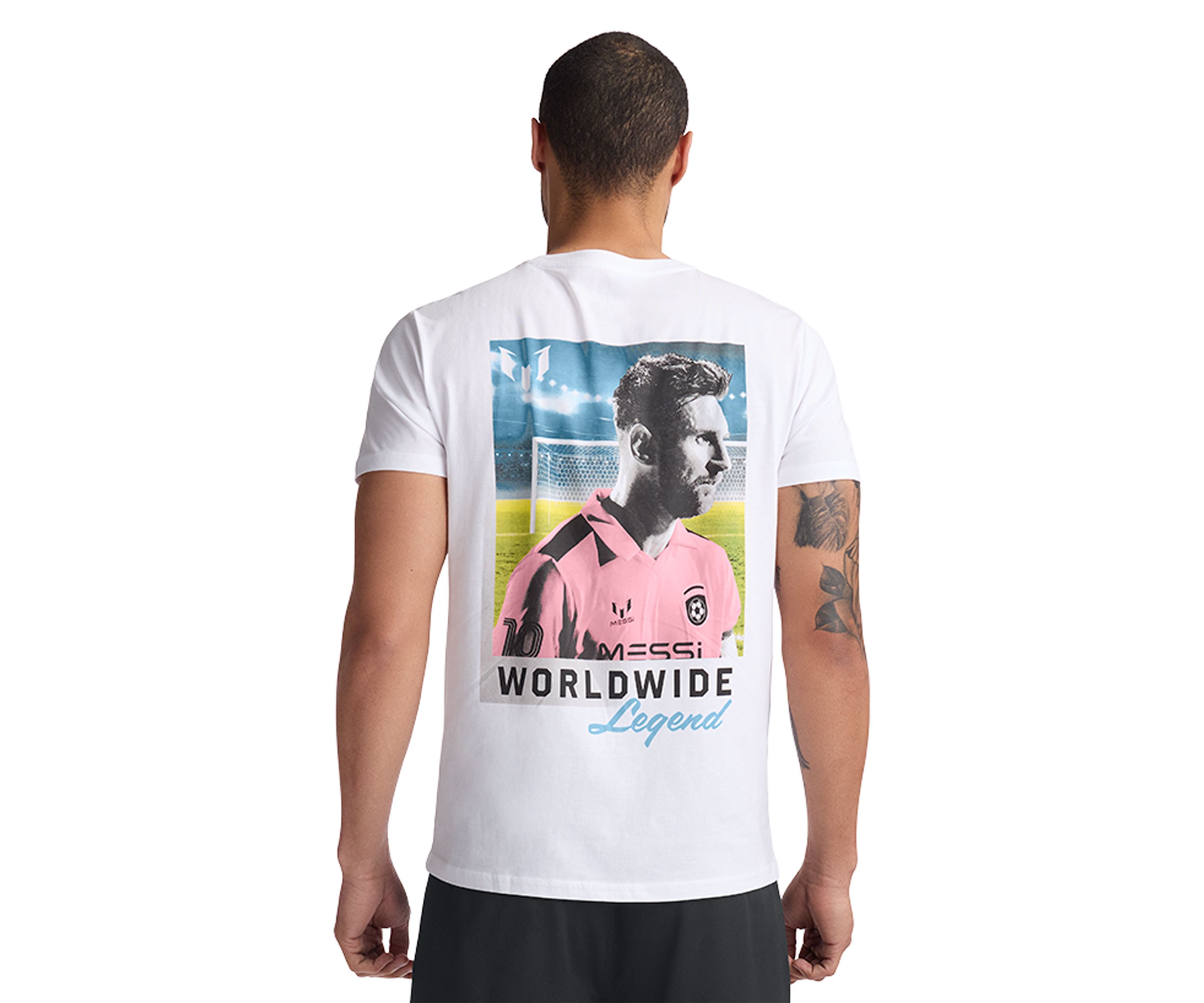 Mens Worldwide Legend Graphic T-Shirt 