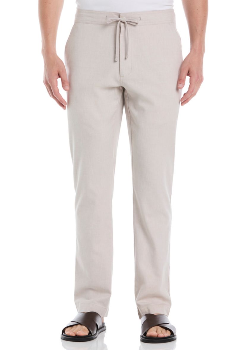 Mens Full Elastic Drawstring Pants