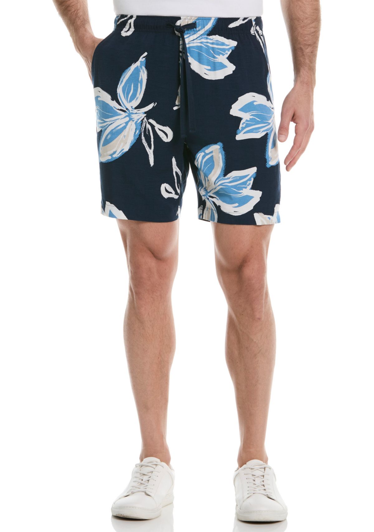 Mens Printed Shorts Set
