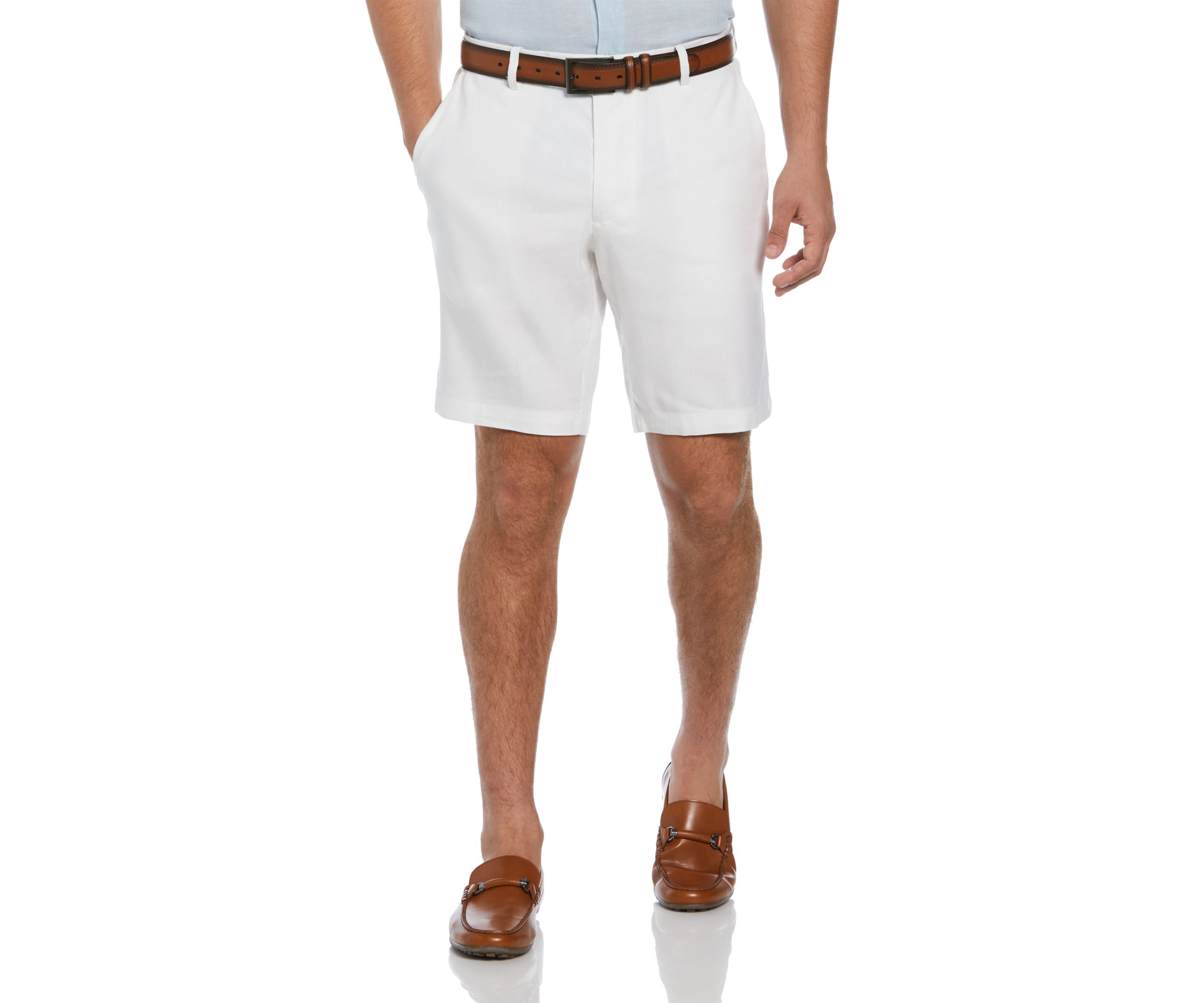Flat Front Shorts