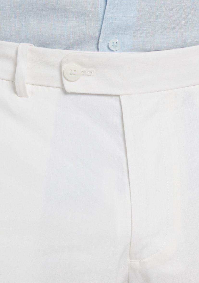 Flat Front Shorts