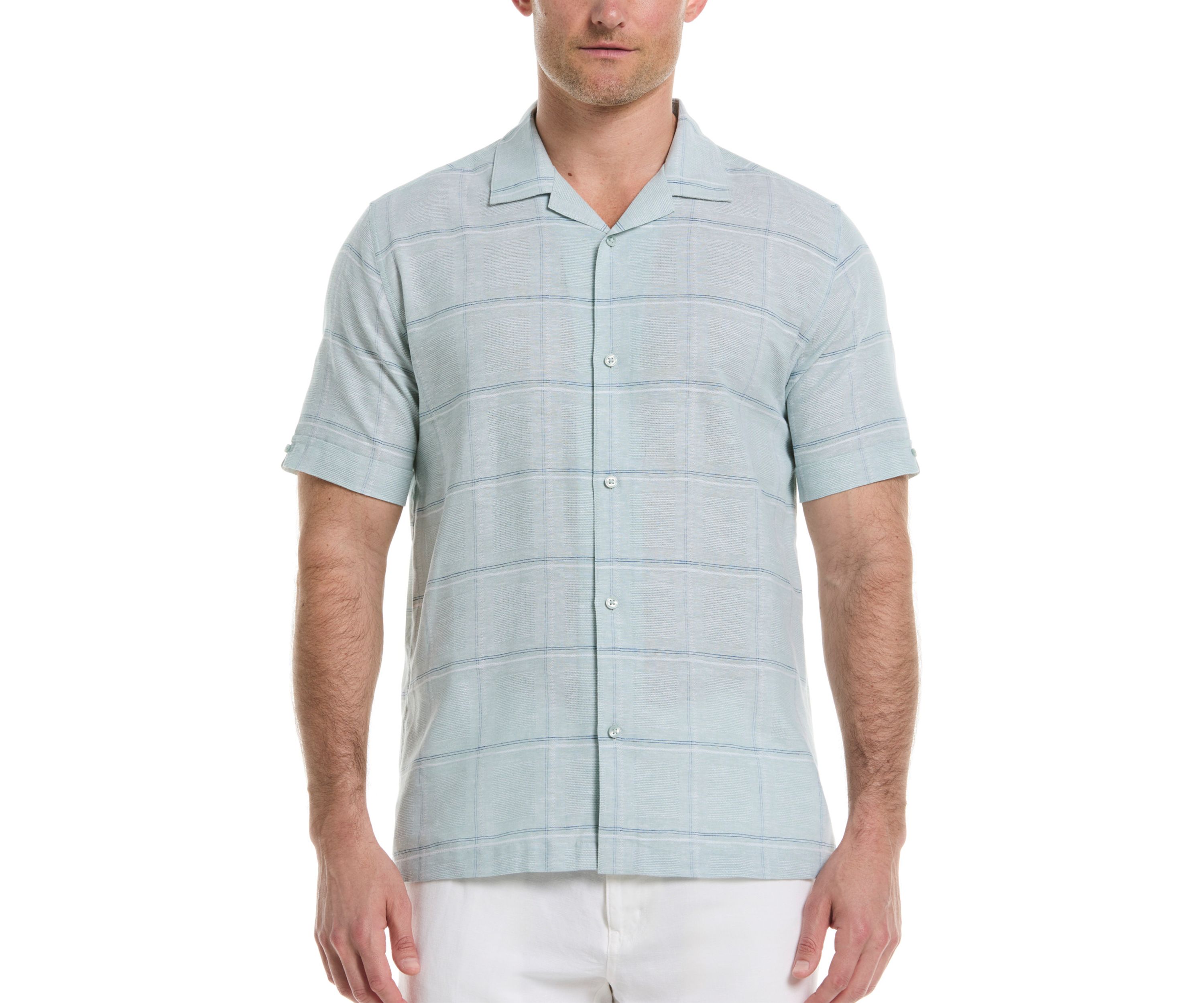 Mens Dobby Woven Shirt