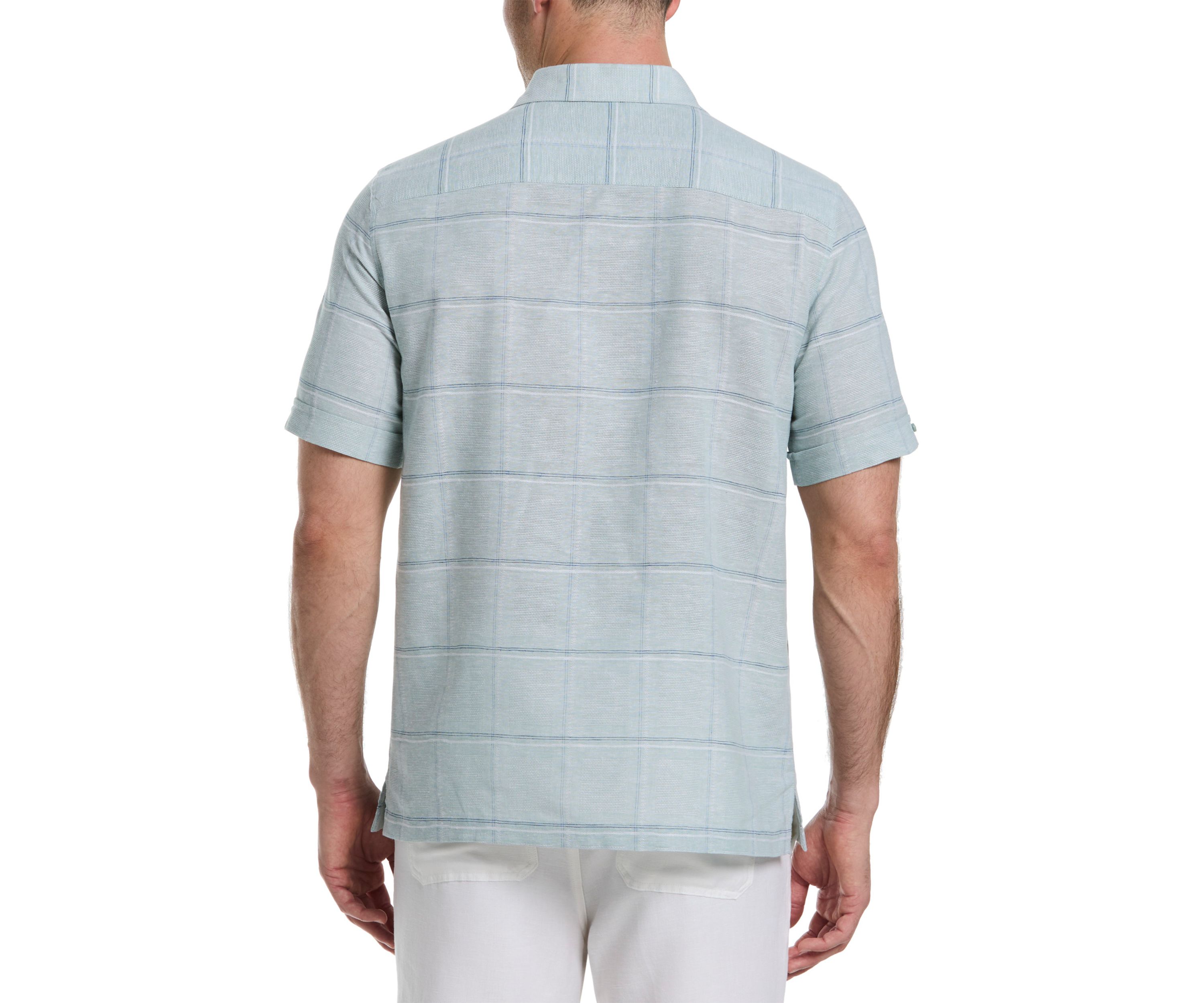 Mens Dobby Woven Shirt