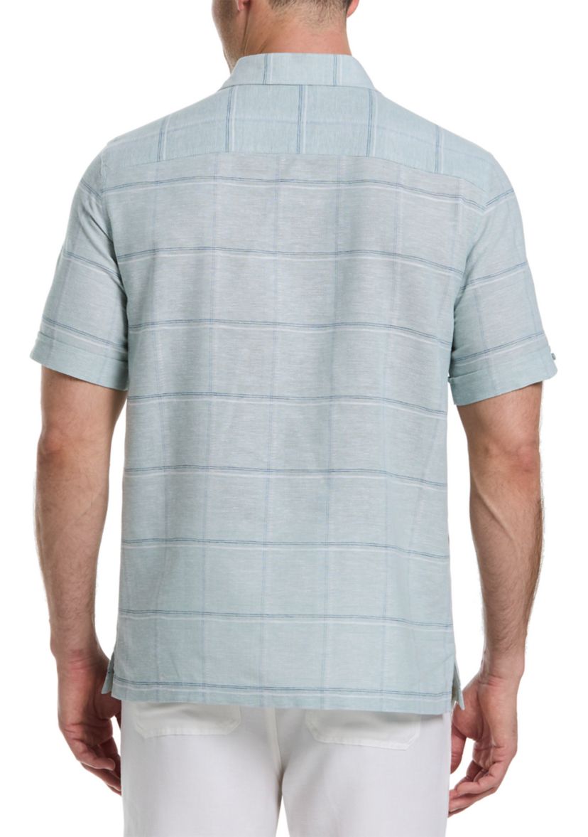 Mens Dobby Woven Shirt