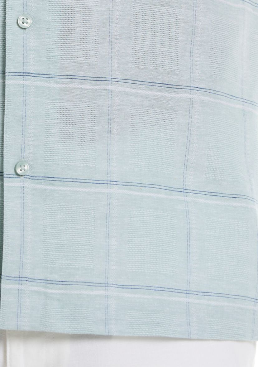 Mens Dobby Woven Shirt
