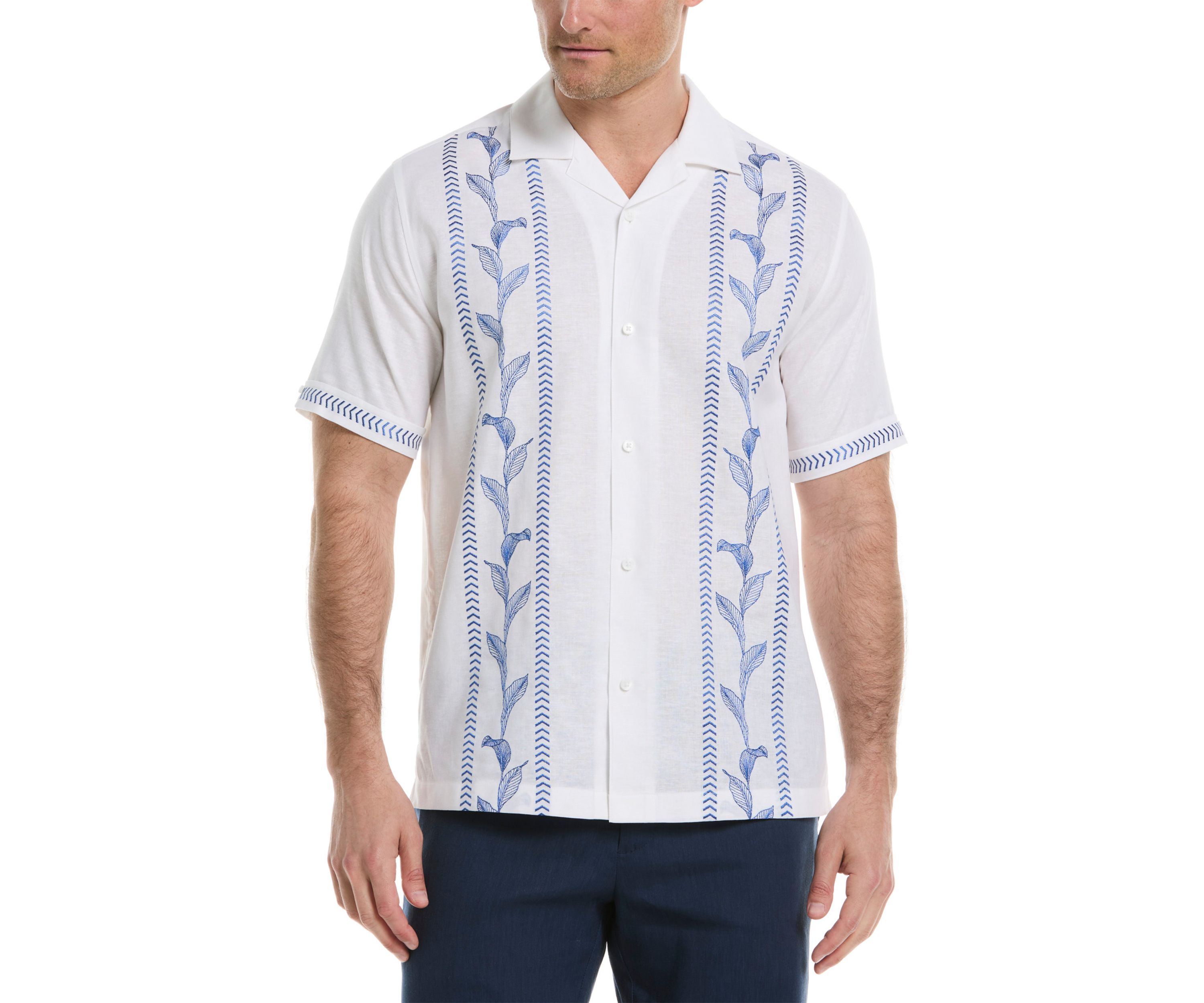 Mens Panel Embroidery Shirt
