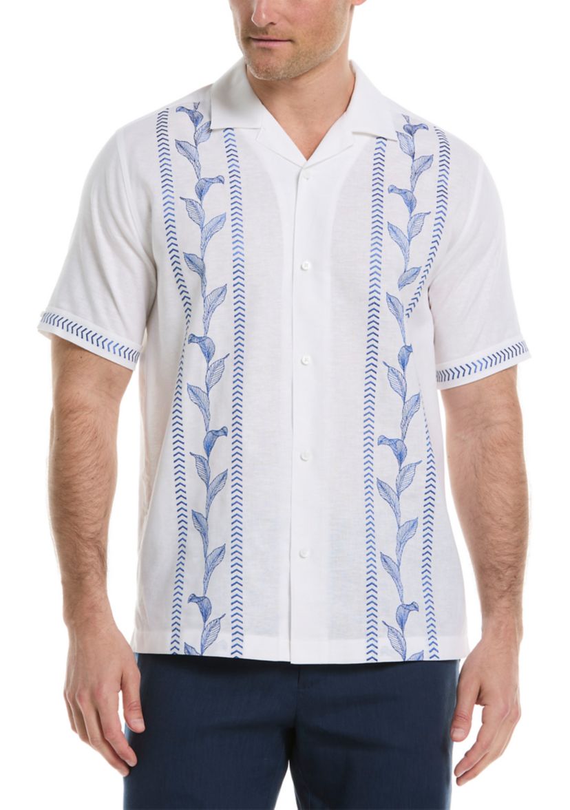 Mens Panel Embroidery Shirt
