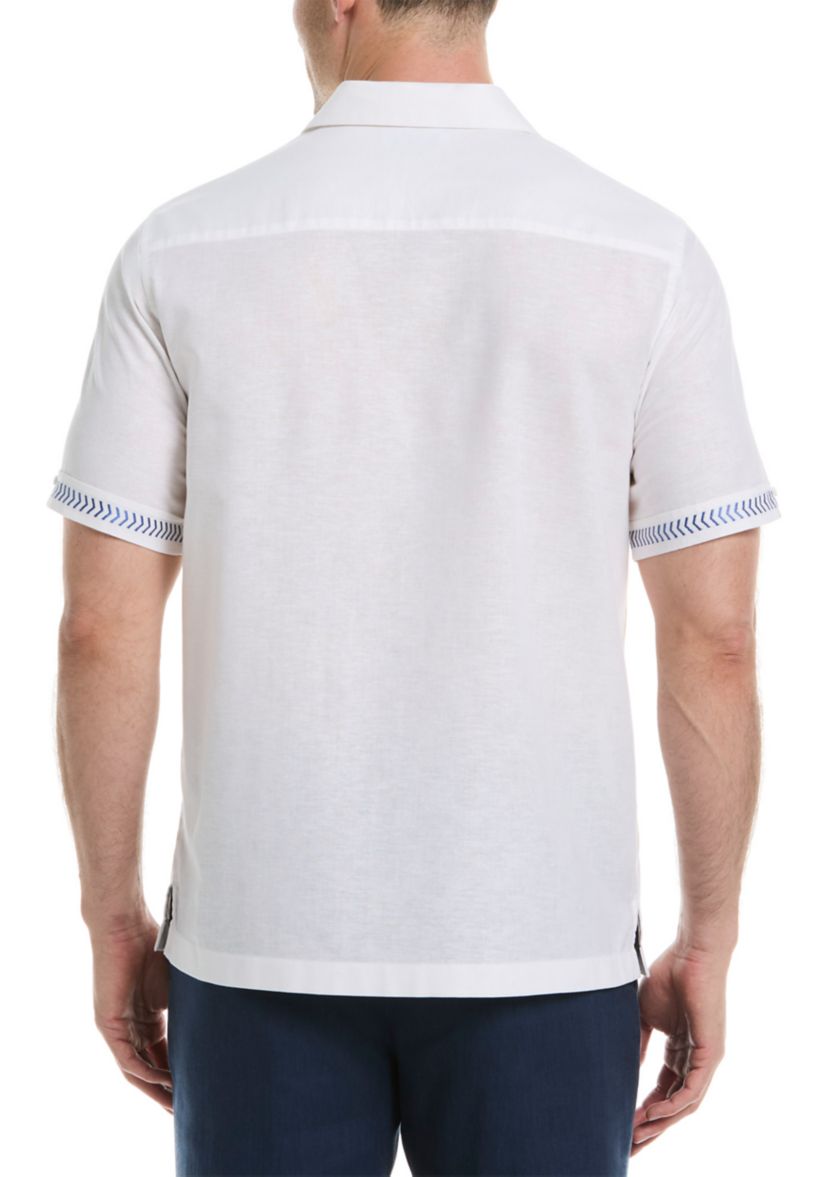 Mens Panel Embroidery Shirt