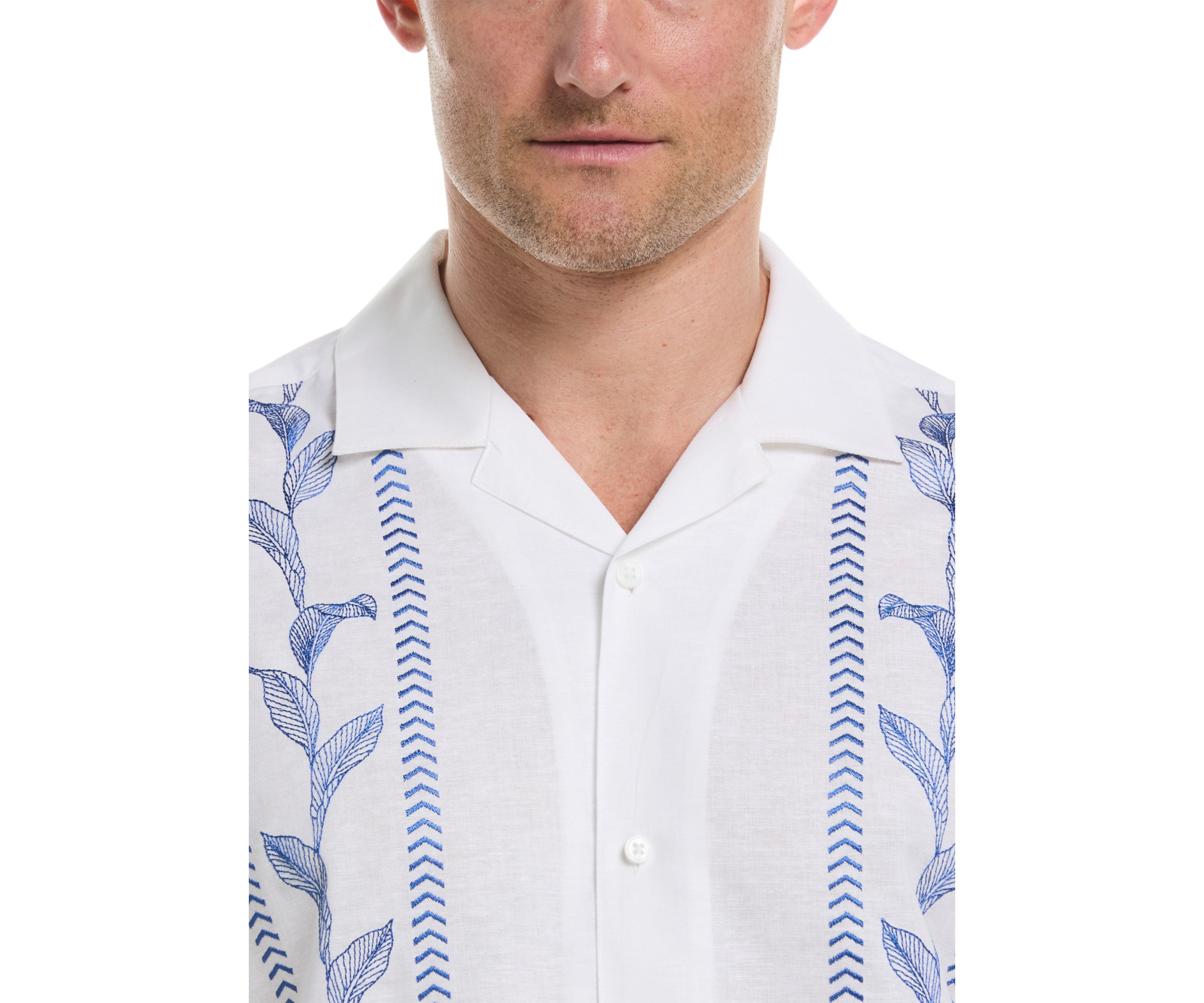 Mens Panel Embroidery Shirt